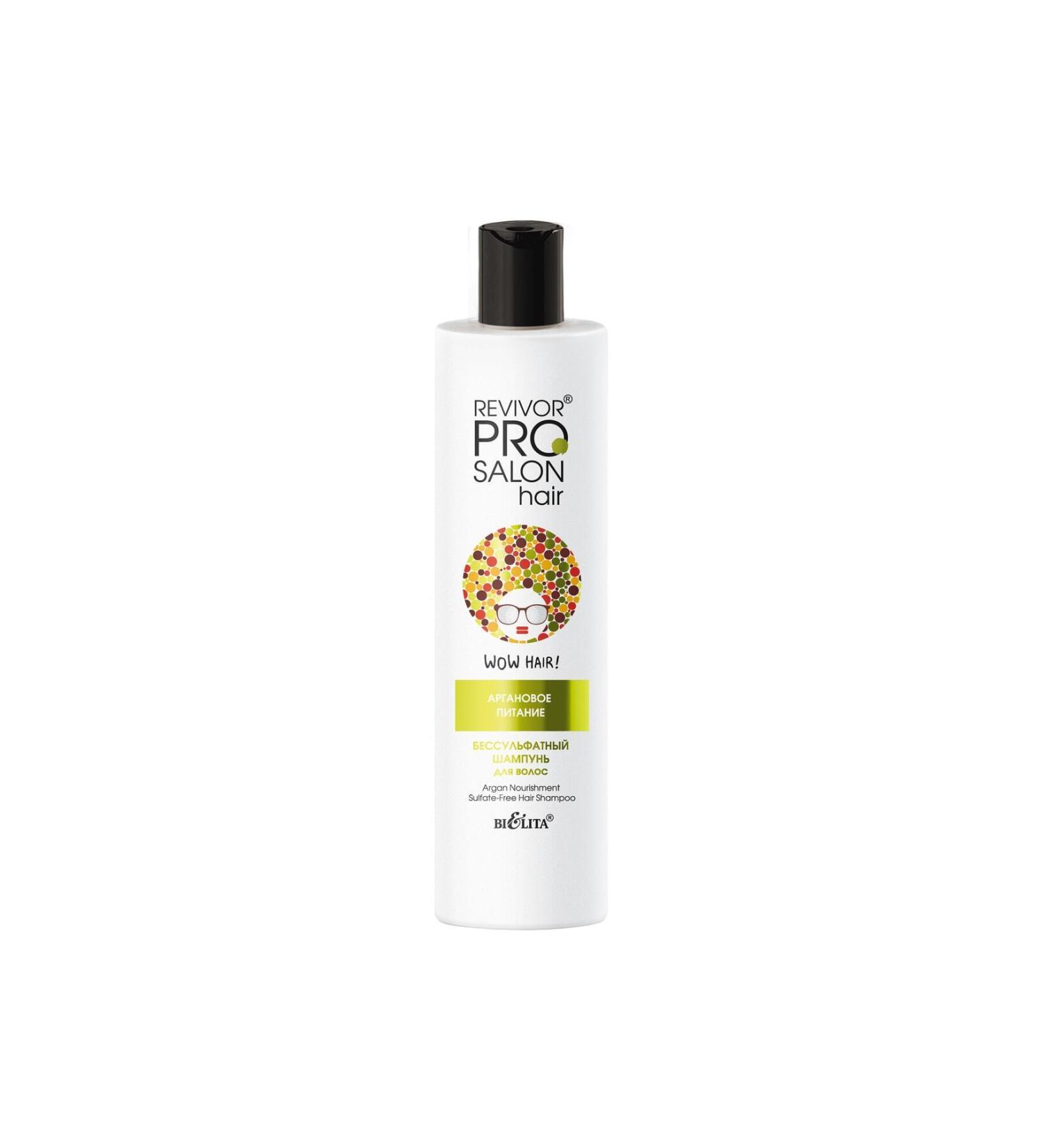 Belita Revivor Pro Salon Hair Argan Oil Sulfate-Free Hair Shampoo 300 ml
