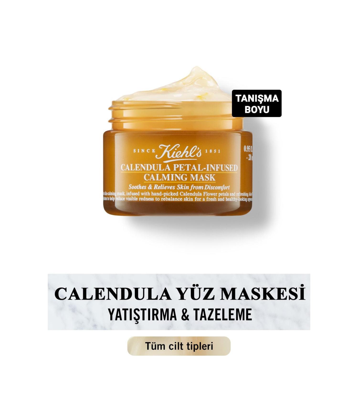 Kiehl's CALENDULA MAR GOLD EXTRACT SOOTHING & MOISTURIZING MASK 28 ML KEYON2201
