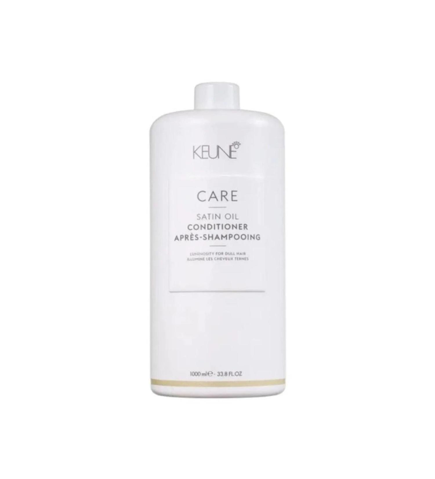 Keune Satin Oil Conditioner-Intensive Nourishing Rich Conditioner for Weakened Hair -1000 ml-CYT974
