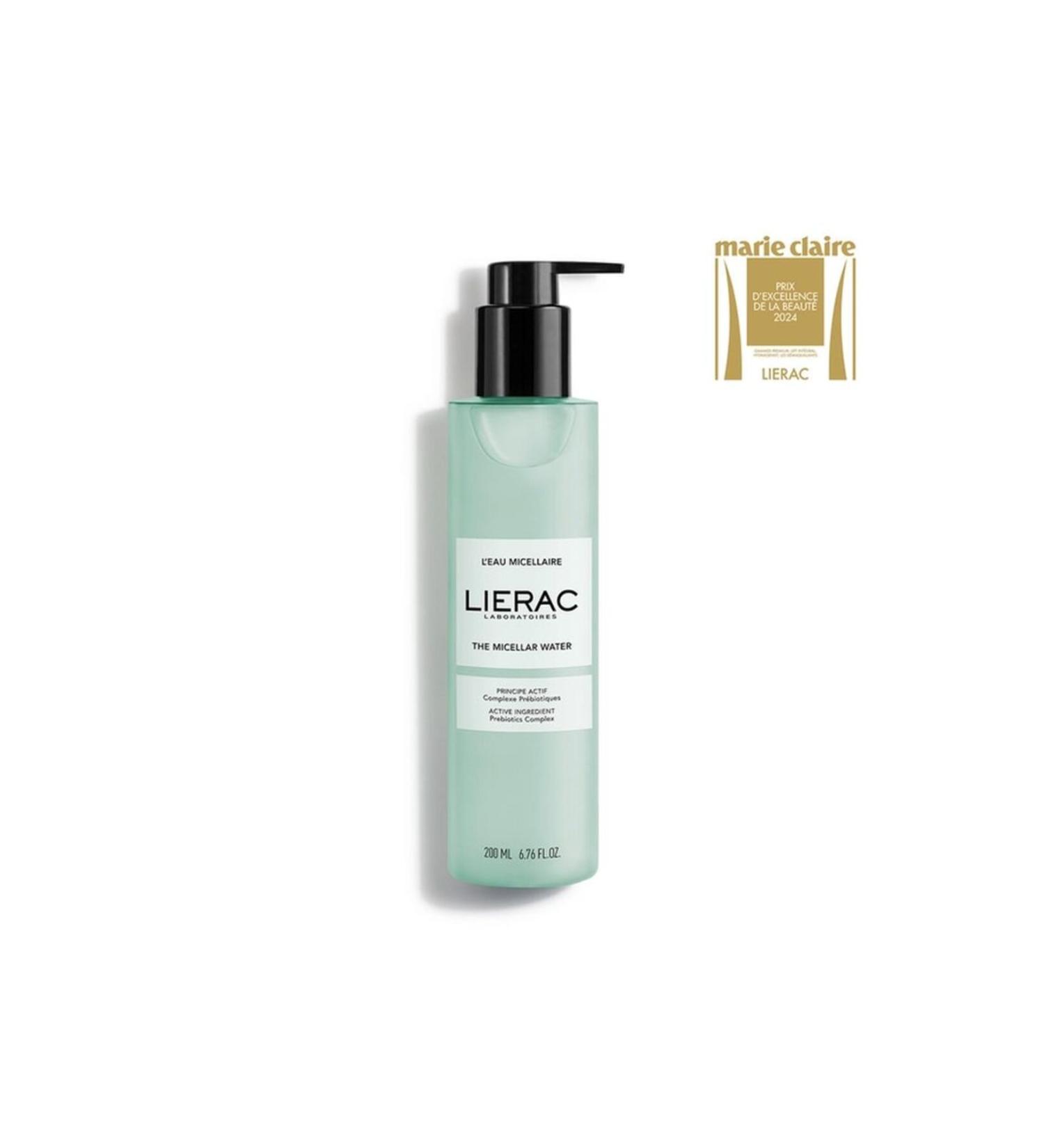 Lierac CLEANSER MICEL WATER Cleanses purifies moisturizes make-up - 200 ML - Buy Online on GoSupps.com