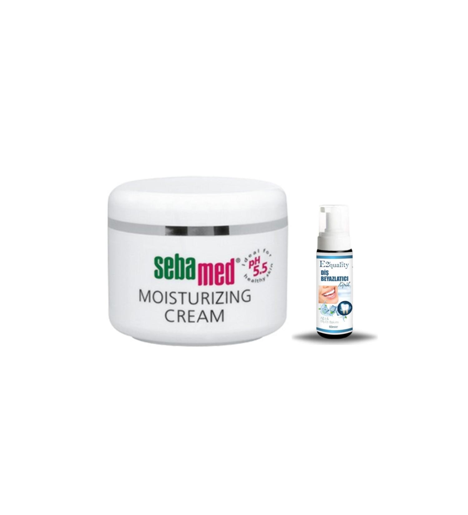Sebamed Moisturizing Day Cream + Gift Teeth Whitening Foam