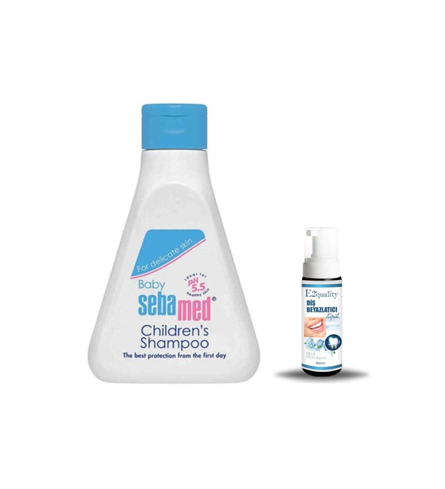 Sebamed Baby Shampoo 150 ml - Small Size + Gift Teeth Whitening Foam