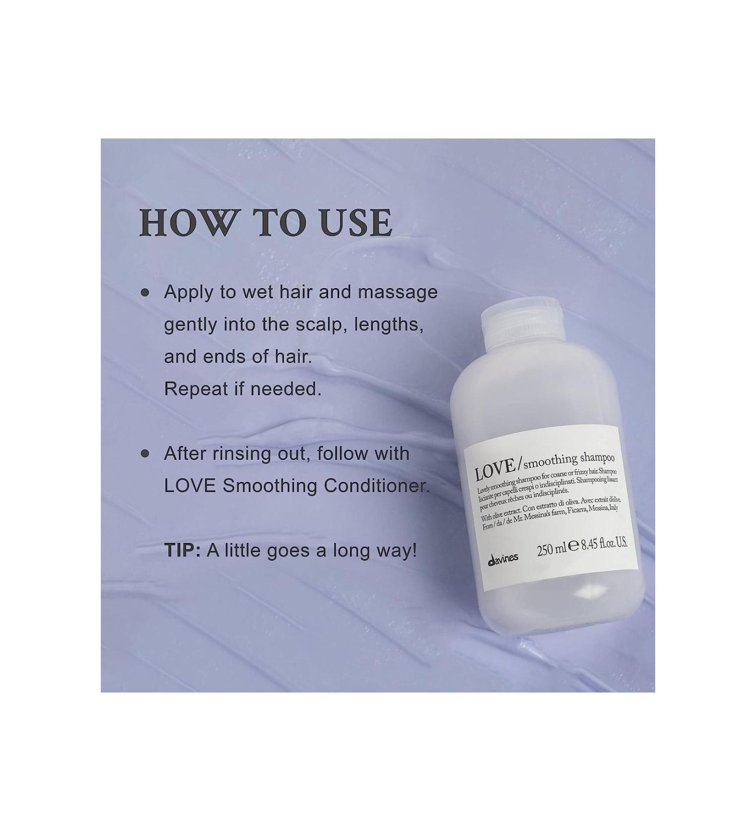 Davines /love Smoothing Shampoo SEVGIGUL COSMETIC 16