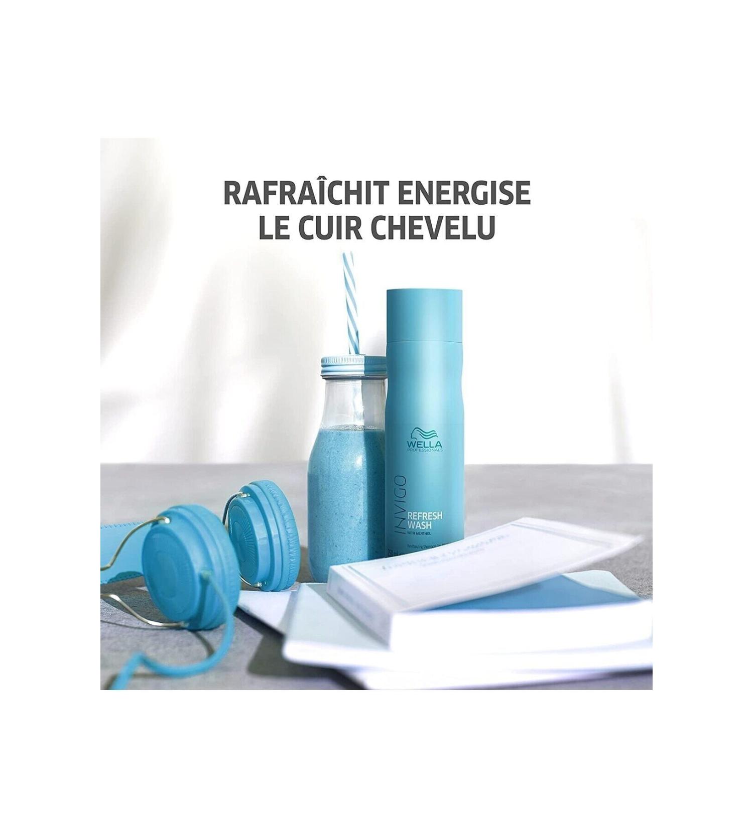 Wella Invigo Refresh Wash Scalp Energizing Blood Circulation Accelerating Shampoo 250 ml-GEM8