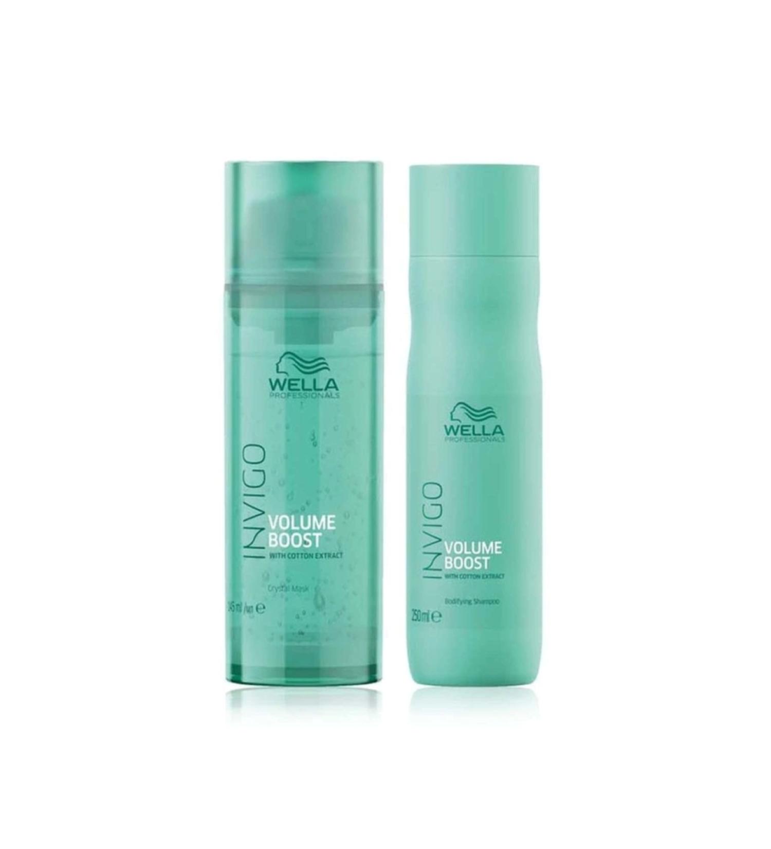 wella Professionals Wella Invigo Volume Boost Fine Hair Volumizing Set Shampoo 250 ml and Mask 145 ml CYT9794