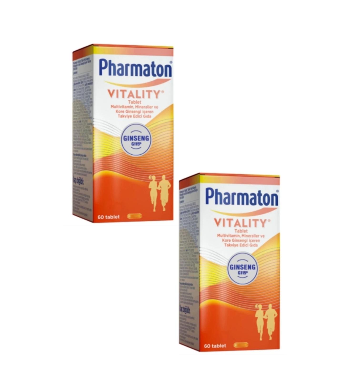 Pharmaton Vitality 60 Tablets