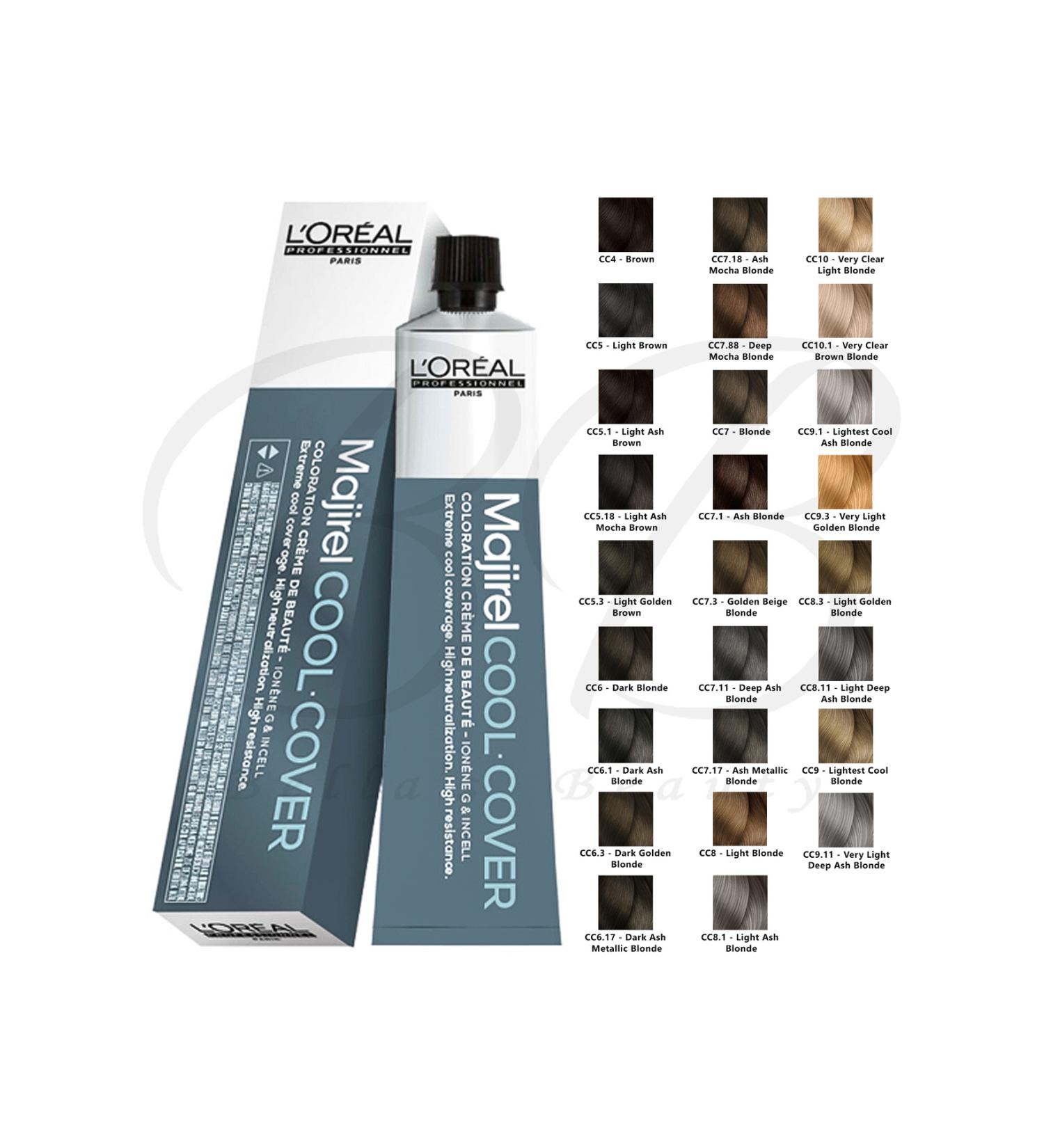 L'oreal Professionnel Loreal Majirel Cool Cover 7.11 Number Hair Dye 50 ML- 3474630666801