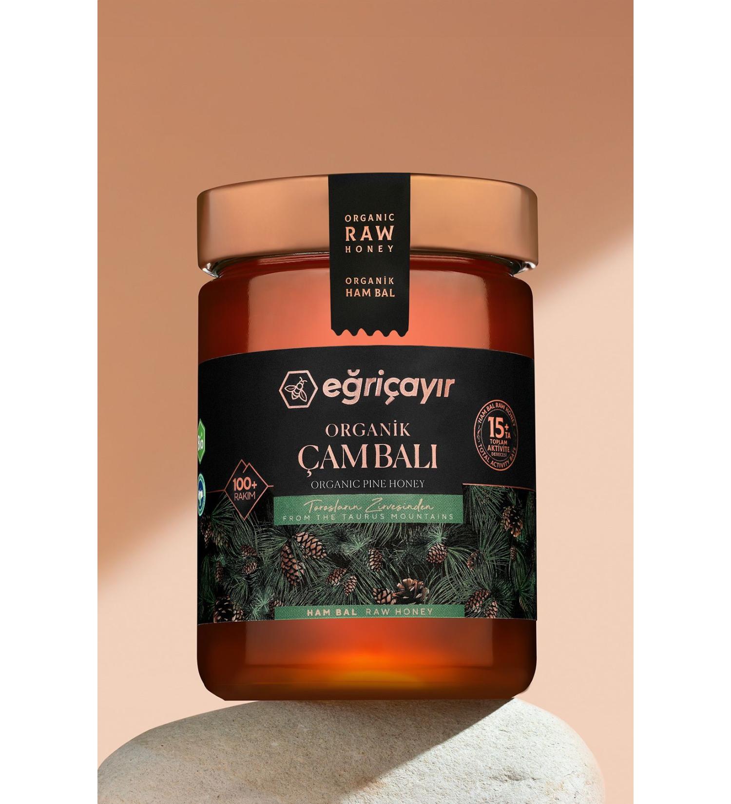 E ri ay r Organic Pine Honey Ta15+ 850 Gr - Buy Online on GoSupps.com
