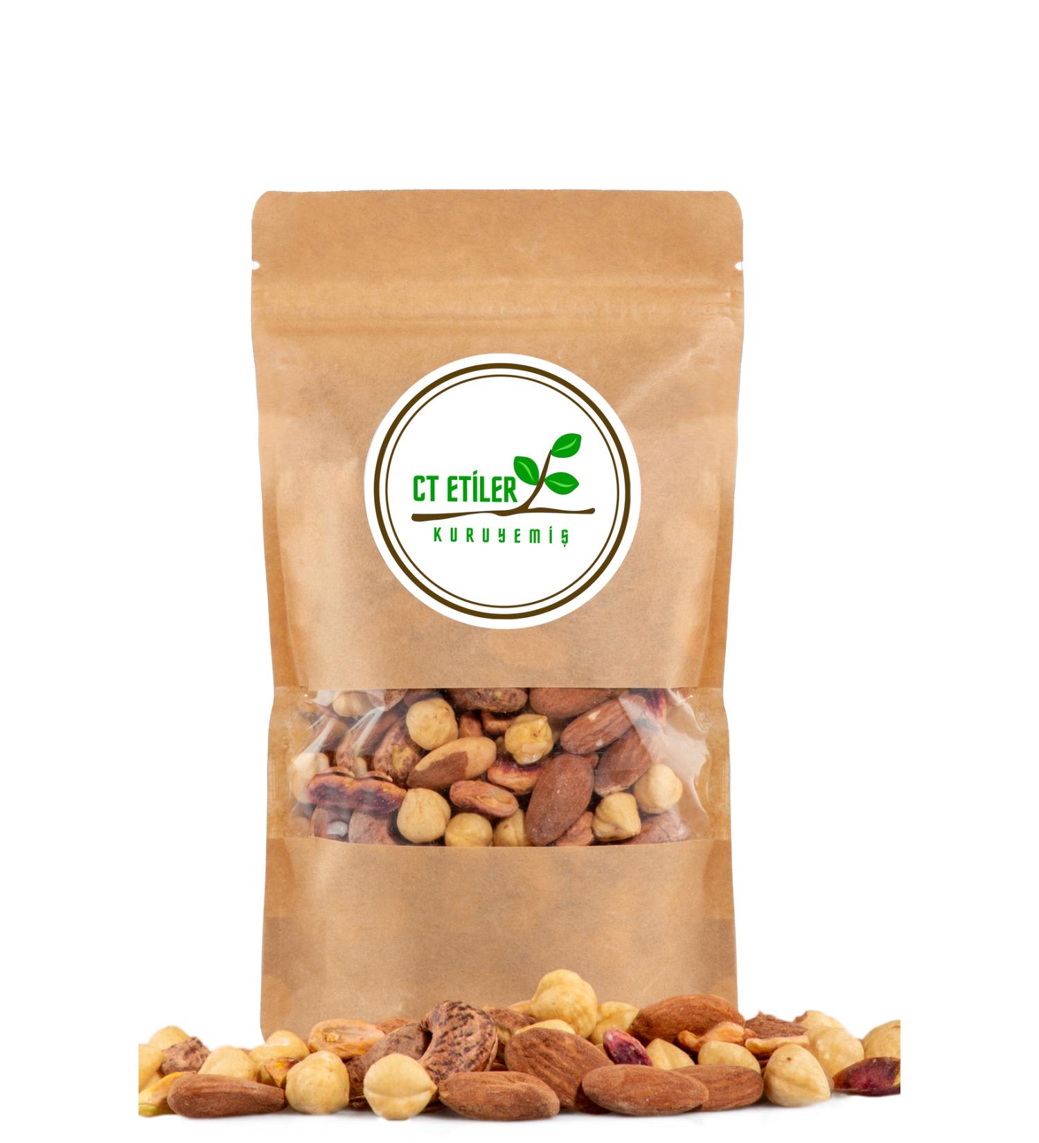 CT ET LER NUTS Mixed Vip Nuts 4 Types (Pistachio Kernels Cashew Nuts Hazelnuts Almonds) 1 kg