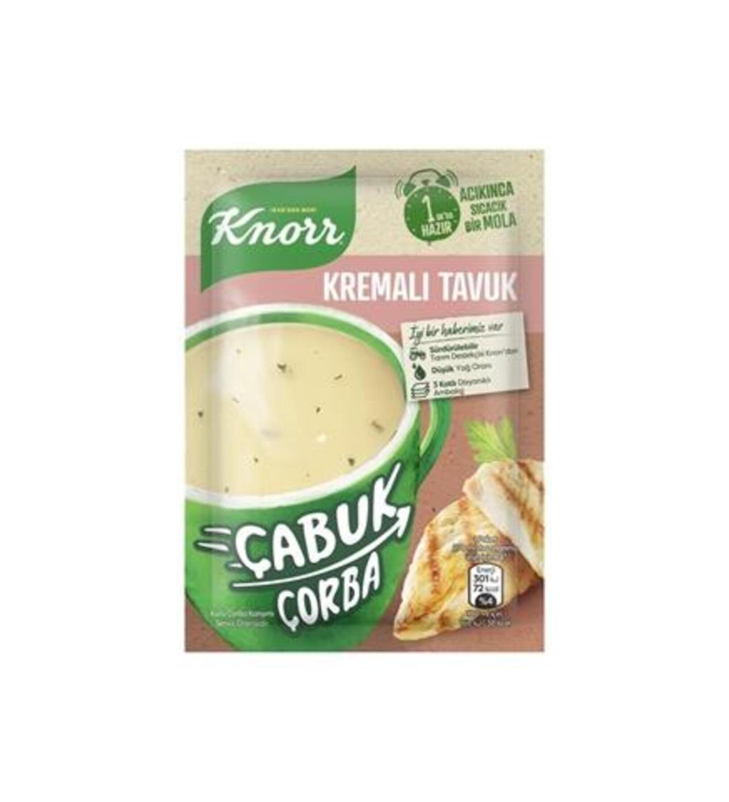 Knorr Quick Creamy Mushroom Soup 19 Gr. (6 pieces)