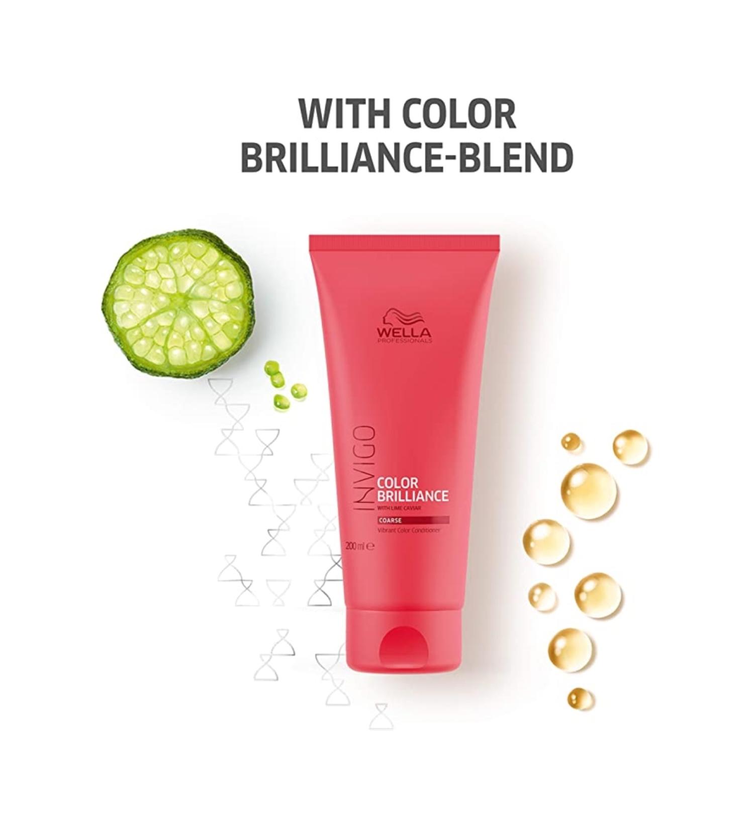Wella Invigo Color Brilliance Coarse-Improves the hair surface and increases its vitality. Hair Conditioner 200 ml