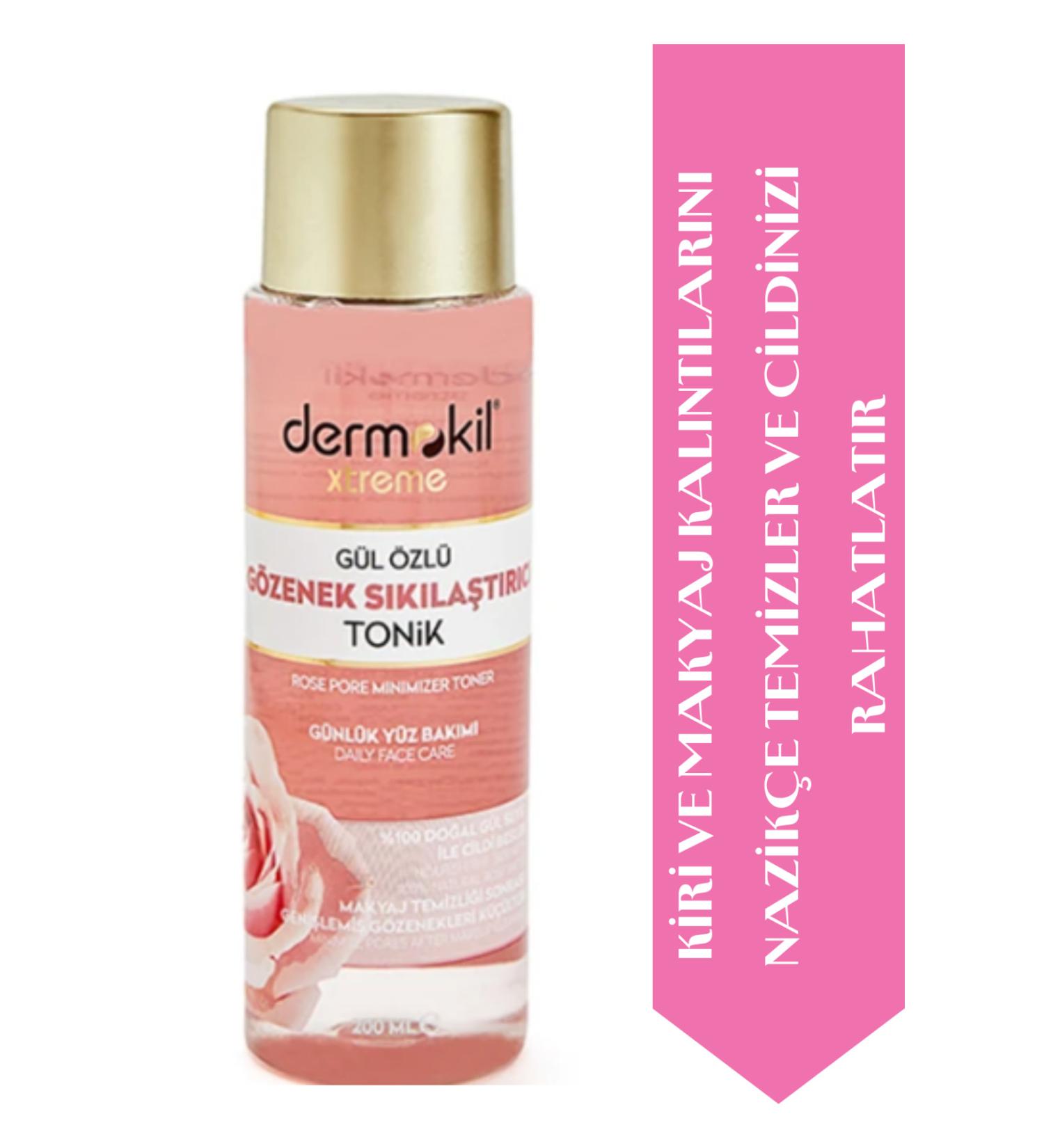 Dermokil Rose Extract Pore Tightening Tonic 200 ml