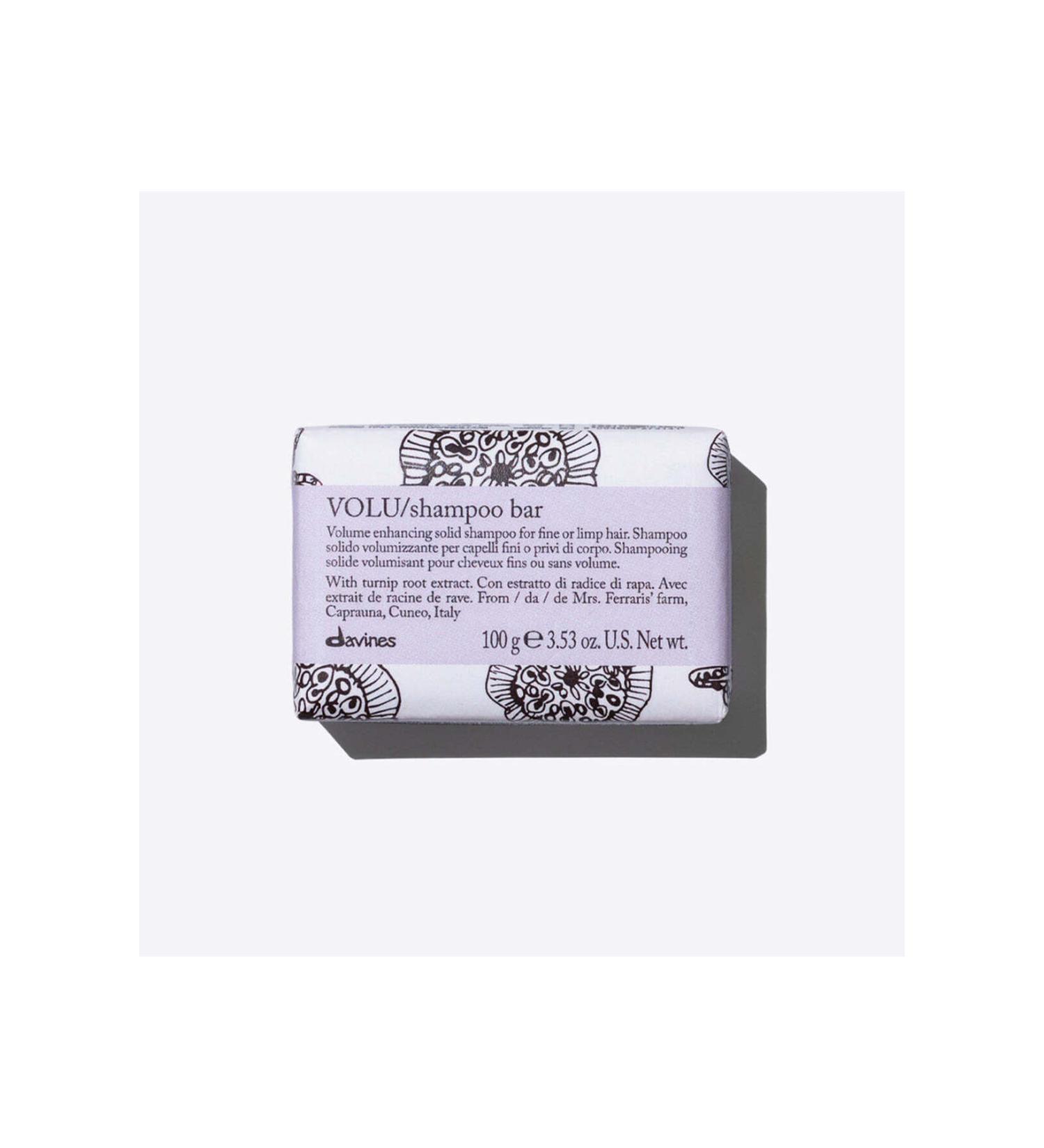 Davines KRASOTA EHC Volu Solid Shampoo Bar Volume and Fullness Solid Shampoo 100gr 75581 FLSR3961:295