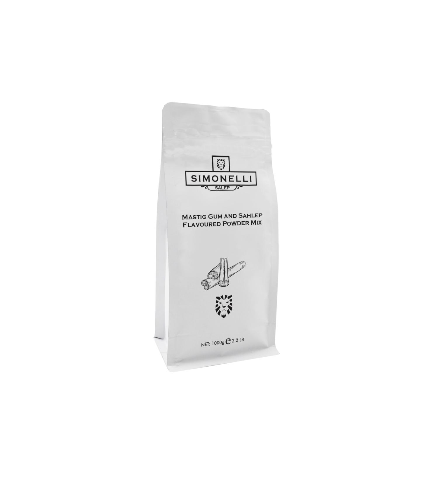 Simonelli Salep Gum Mastic Flavored 1000g Package - Buy Online on GoSupps.com