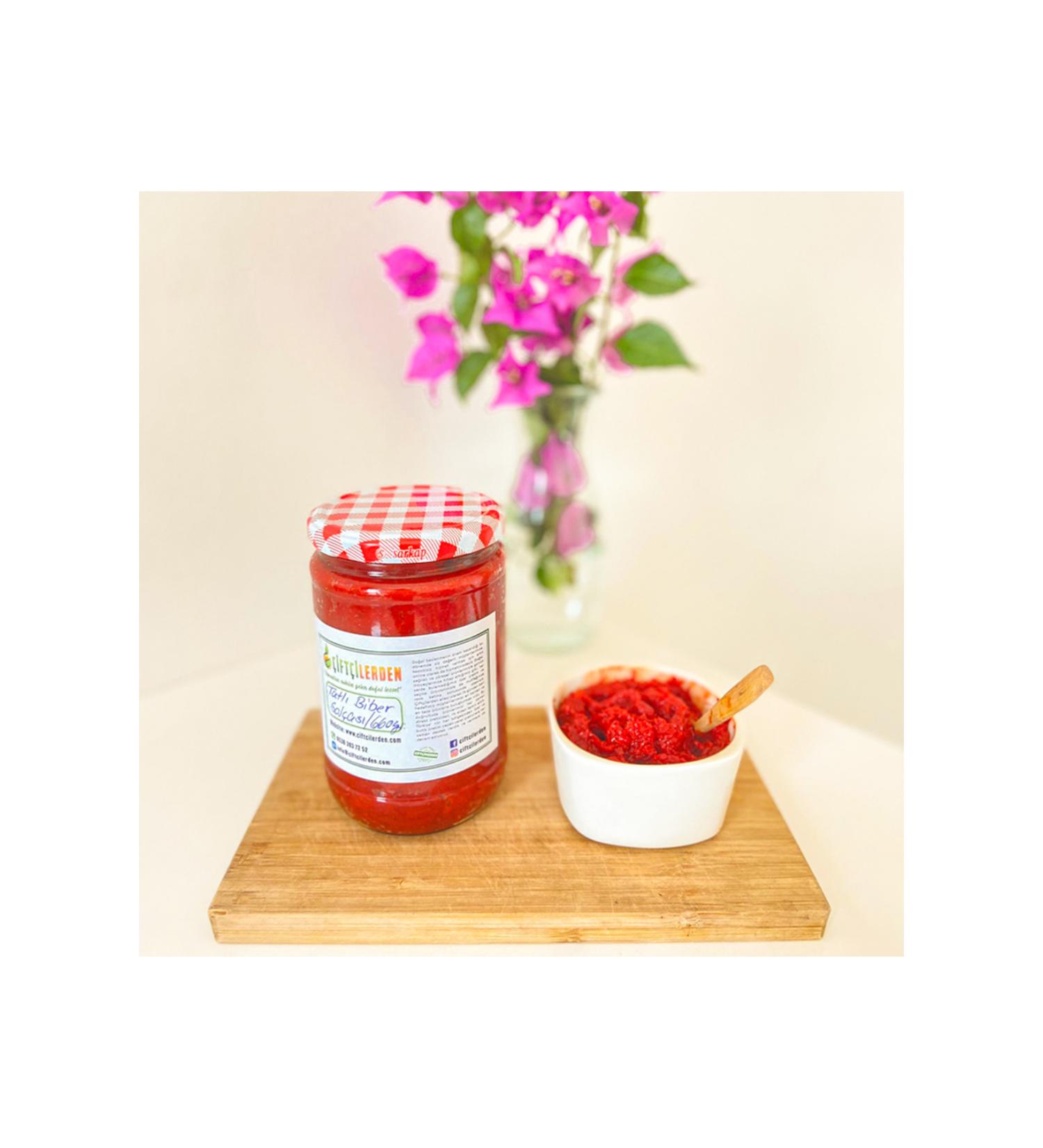 Sweet Pepper Paste From Farmers 660 Gr