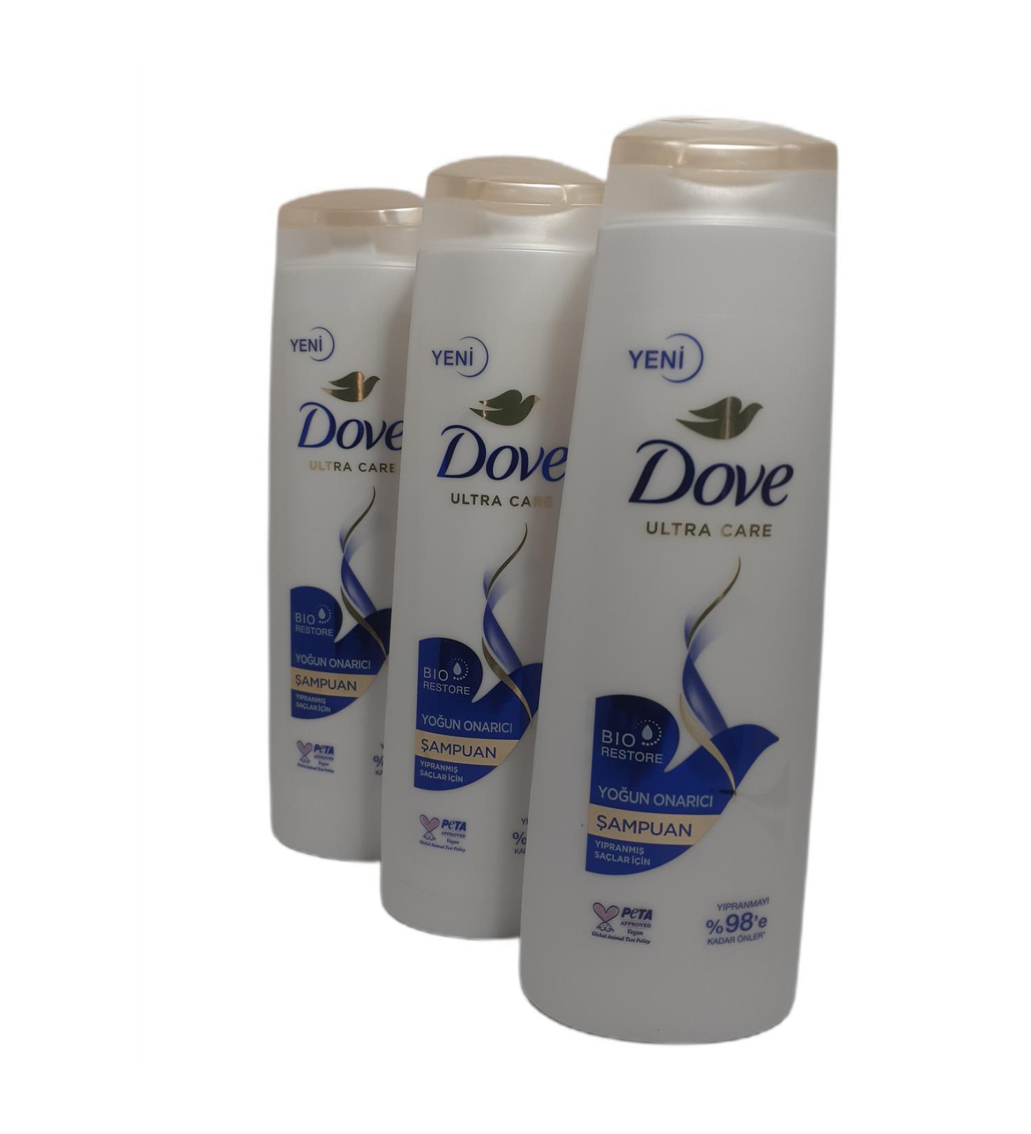 Dove INTENSIVE REPAIR SHAMPOO 400 ML X 3 PIECES