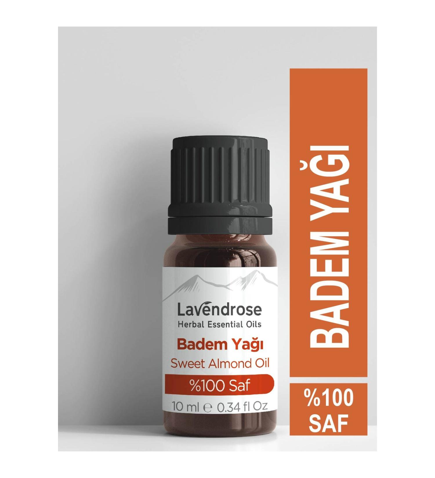 Lavendrose Sweet Almond Oil 0 Pure -sweet Almond Oil- * Isparta - Buy Online on GoSupps.com