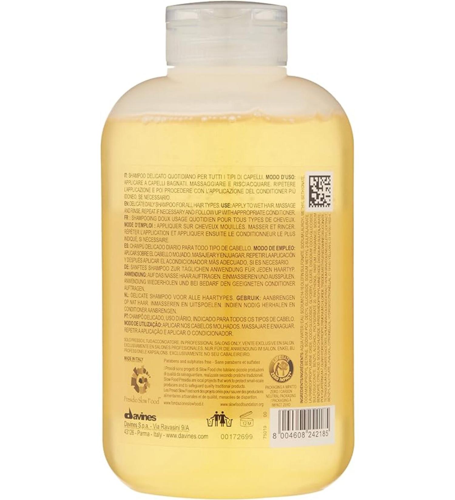 Davines KRASOTA Dede Delicate Daily Shampoo Protection Shampoo Fine Hair 250 ml 8004608242185