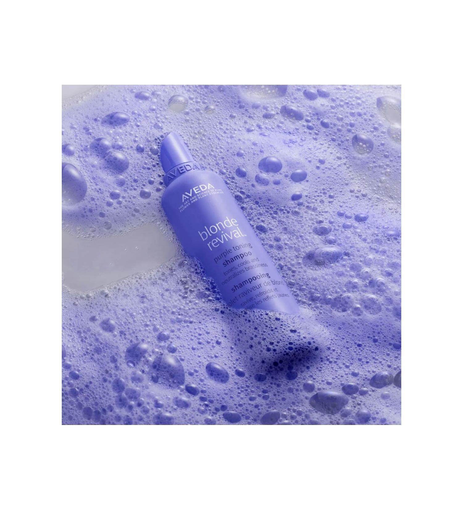 Aveda KRASOTA Blonde Revival Purple Toning Shampoo- Cold Color Protecting Purple Shampoo 200ml 52KRS:453643