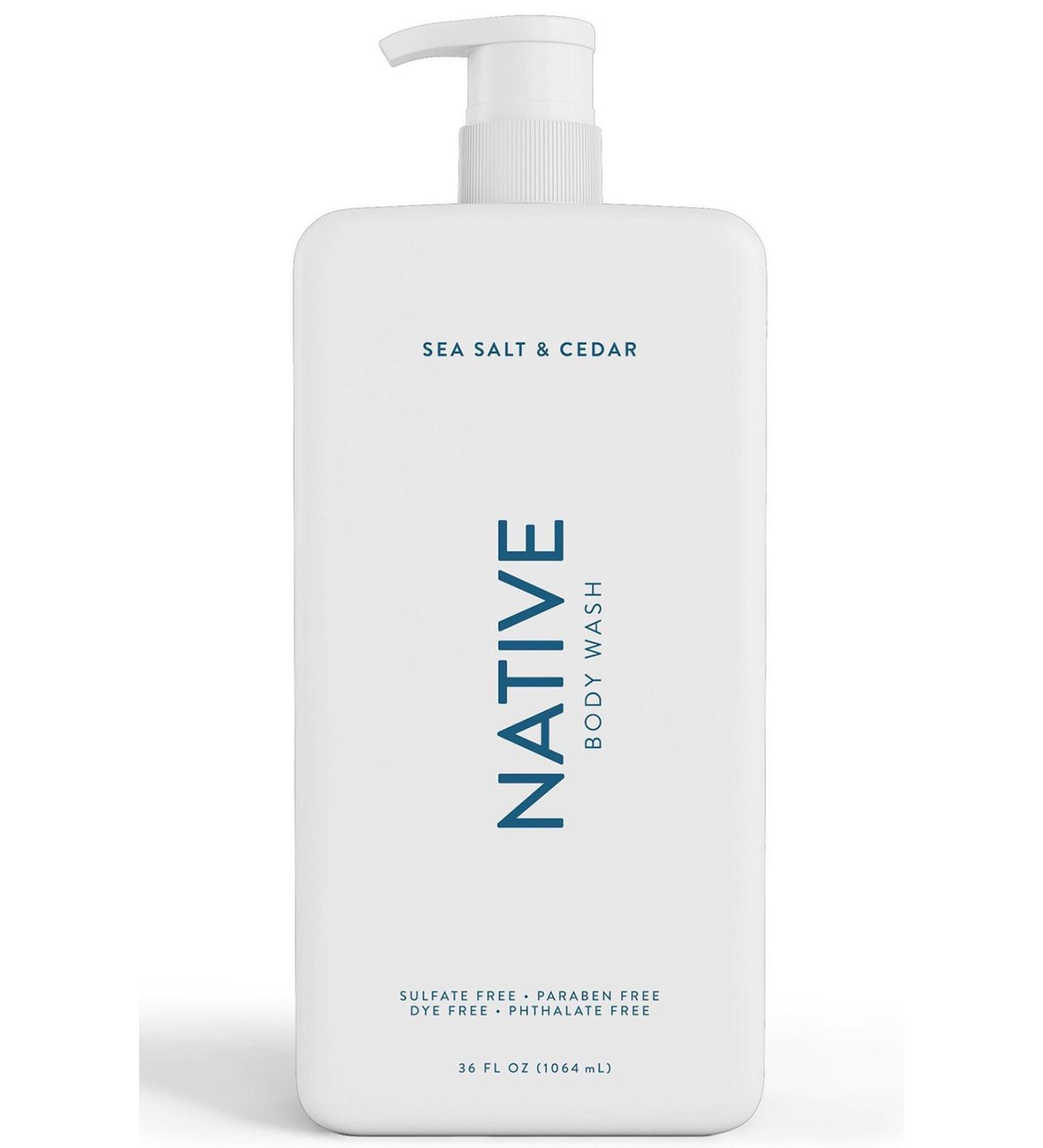 Native Sea Salt & Cedar Body Wash 1064ML