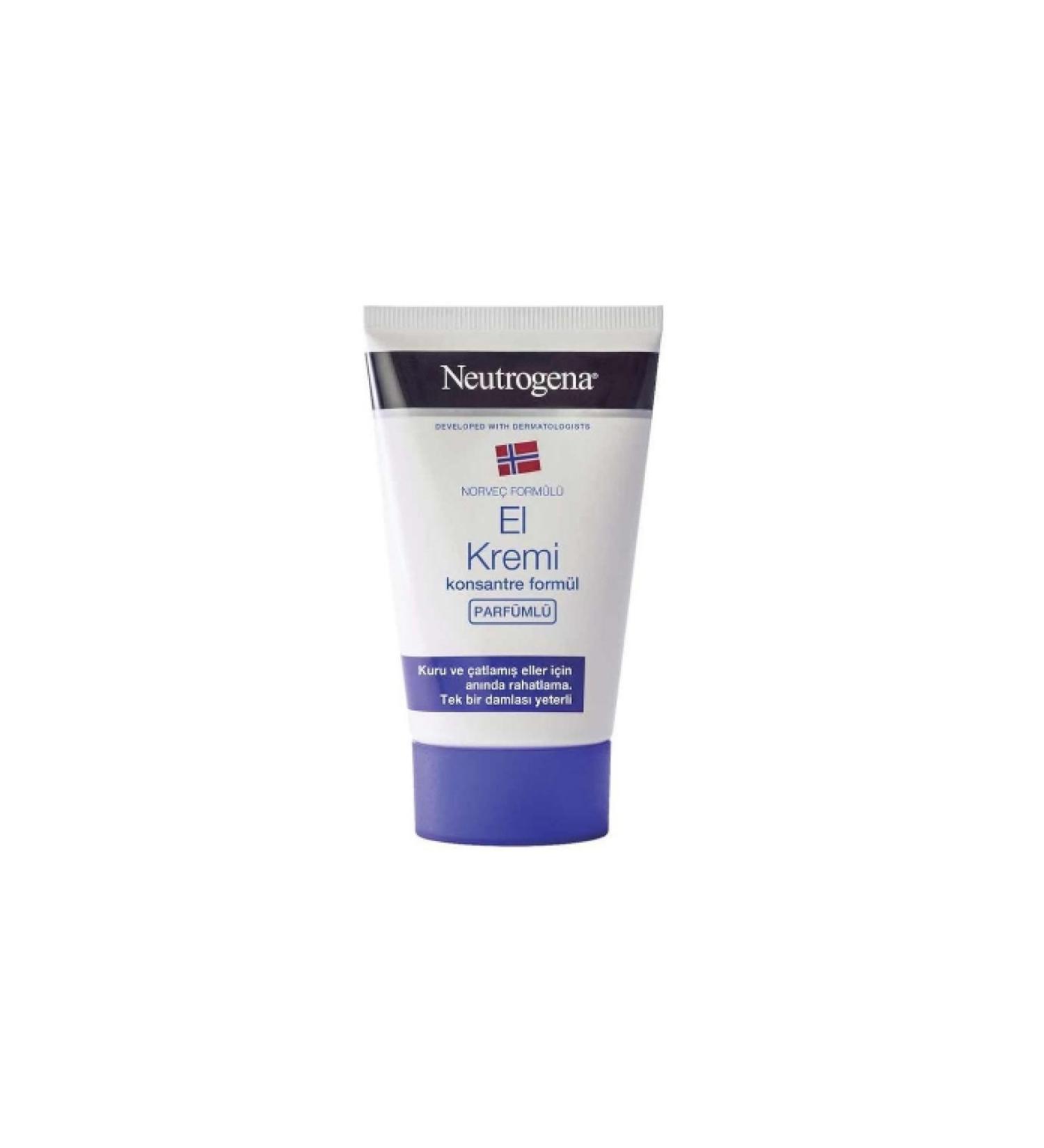 Neutrogena Cream Hand 50 Ml with perfume (PACK OF 6)