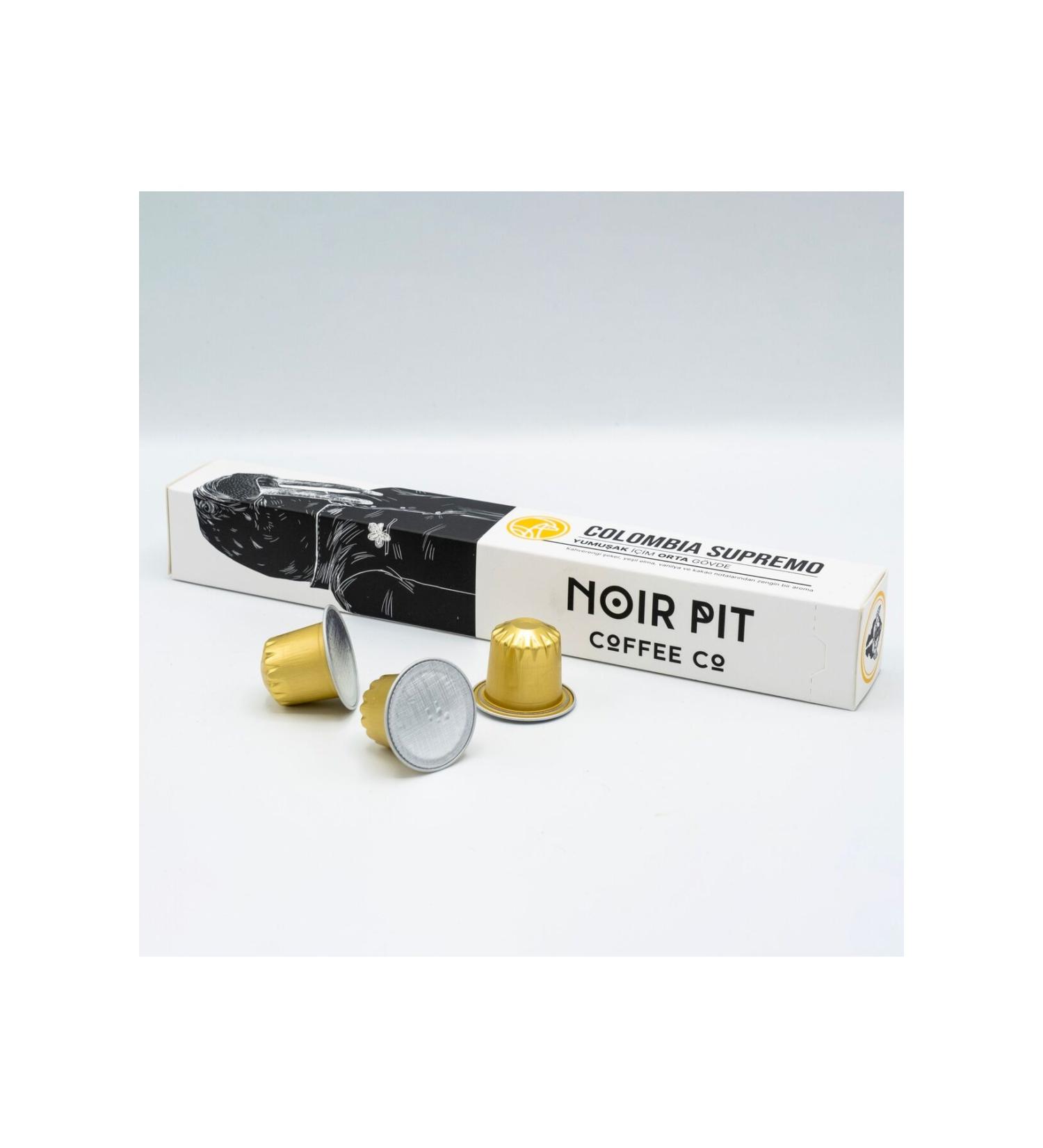 Noir Pit Coffee Co. Noir Pit Colombia Supremo 10 Capsules Coffee