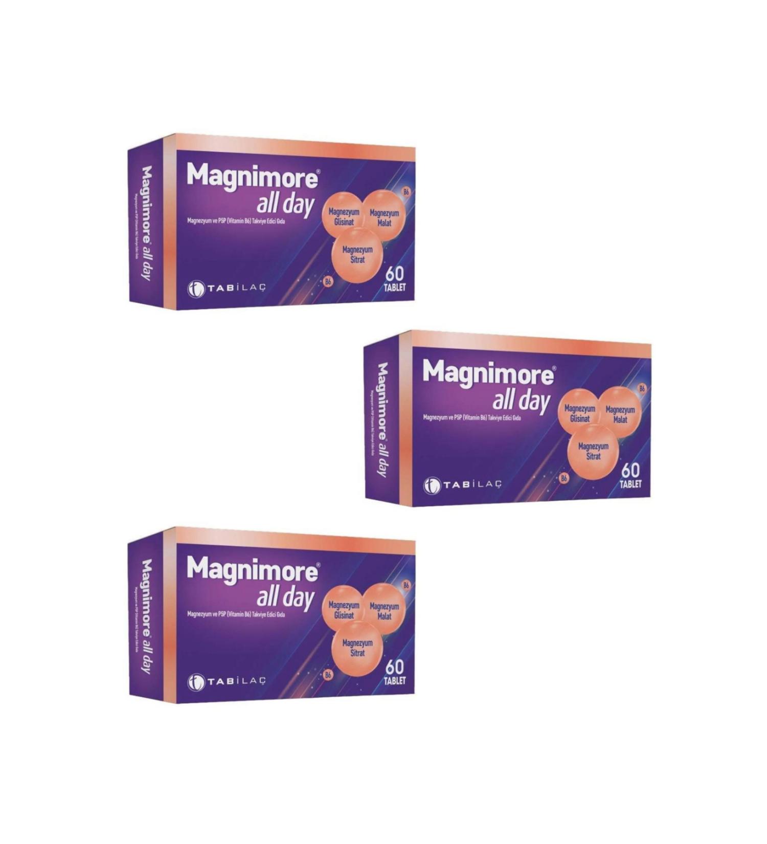 Magnimore All Day 60 Tablets