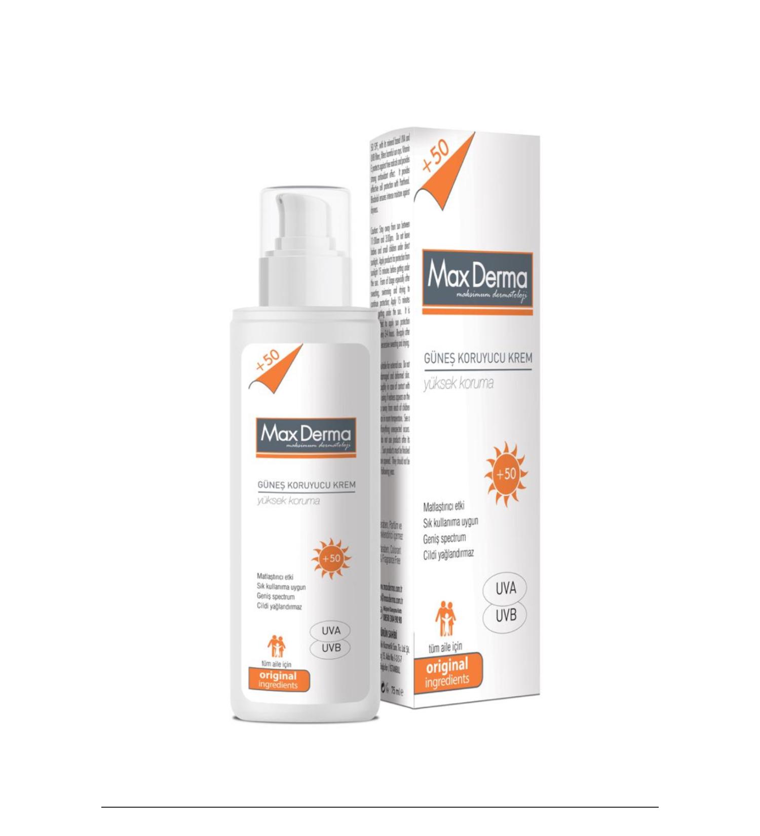 MAX DERMA Maxderma Sun Protection Spf 50