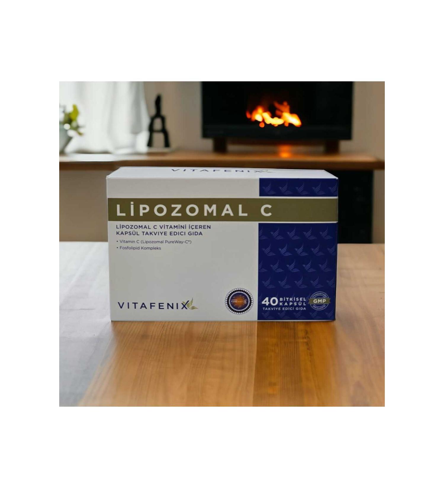 Vitafenix Liposomal Vitamin C Supplement 40 Capsules