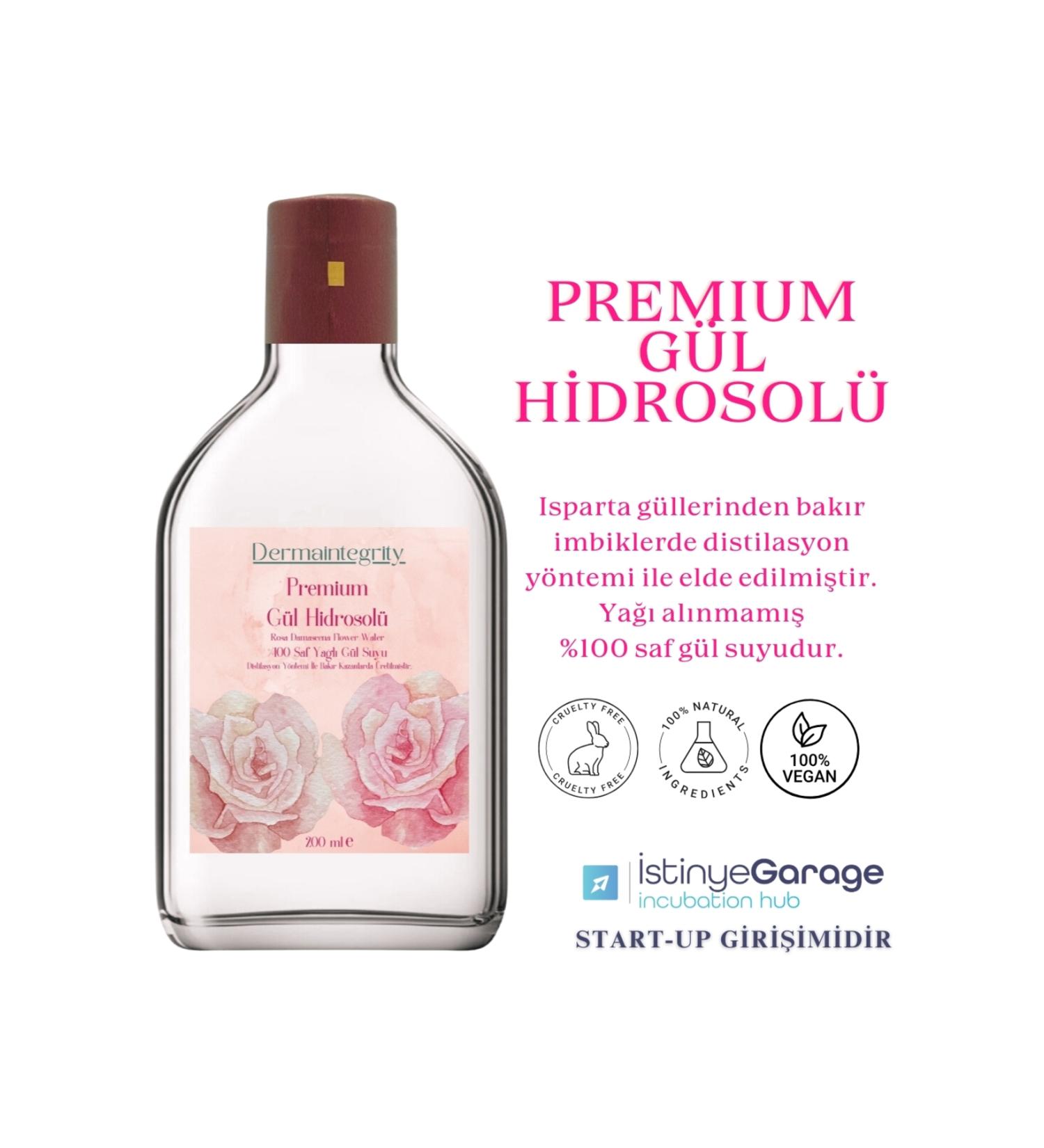 Dermaintegrity Premium Rose Hydrosol 0 Pure Unoiled - Isparta Rose - Buy Online on GoSupps.com