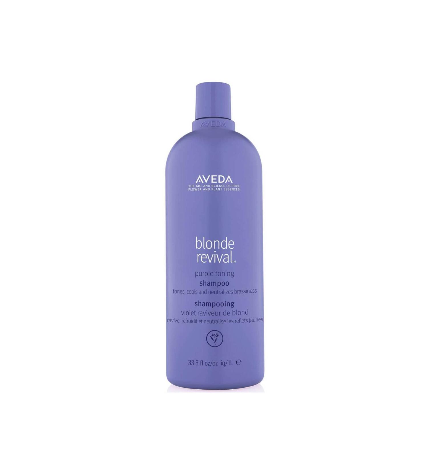 Aveda anti-redness purple shampoo for blondes and white hair 1000 ml