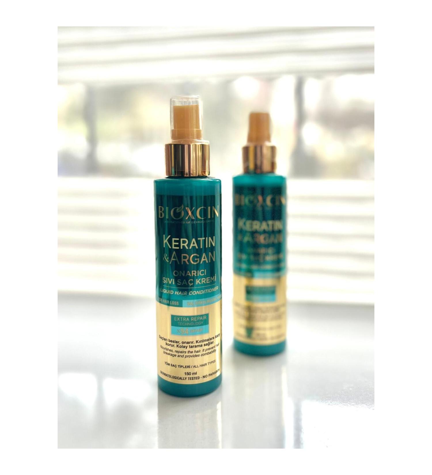 Bioxcin Keratin and Argan Repair Liquid Hair Conditioner 150 ml SET OF 2 - Buy Online on GoSupps.com