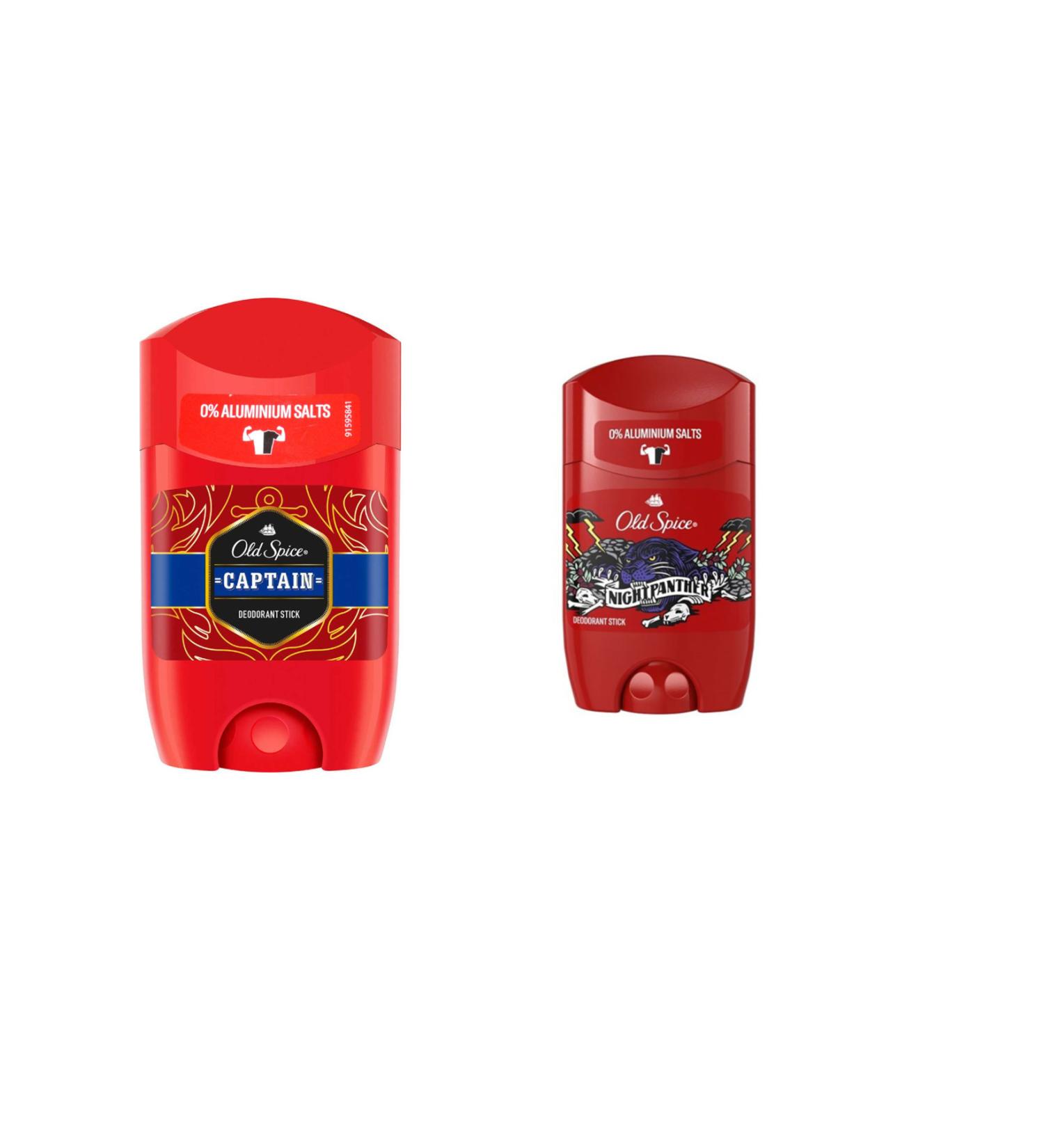 Old Spice Stick 50 ml Captain+Old Spice Stick Deodorant 50 ml Night Panther - Buy Online on GoSupps.com