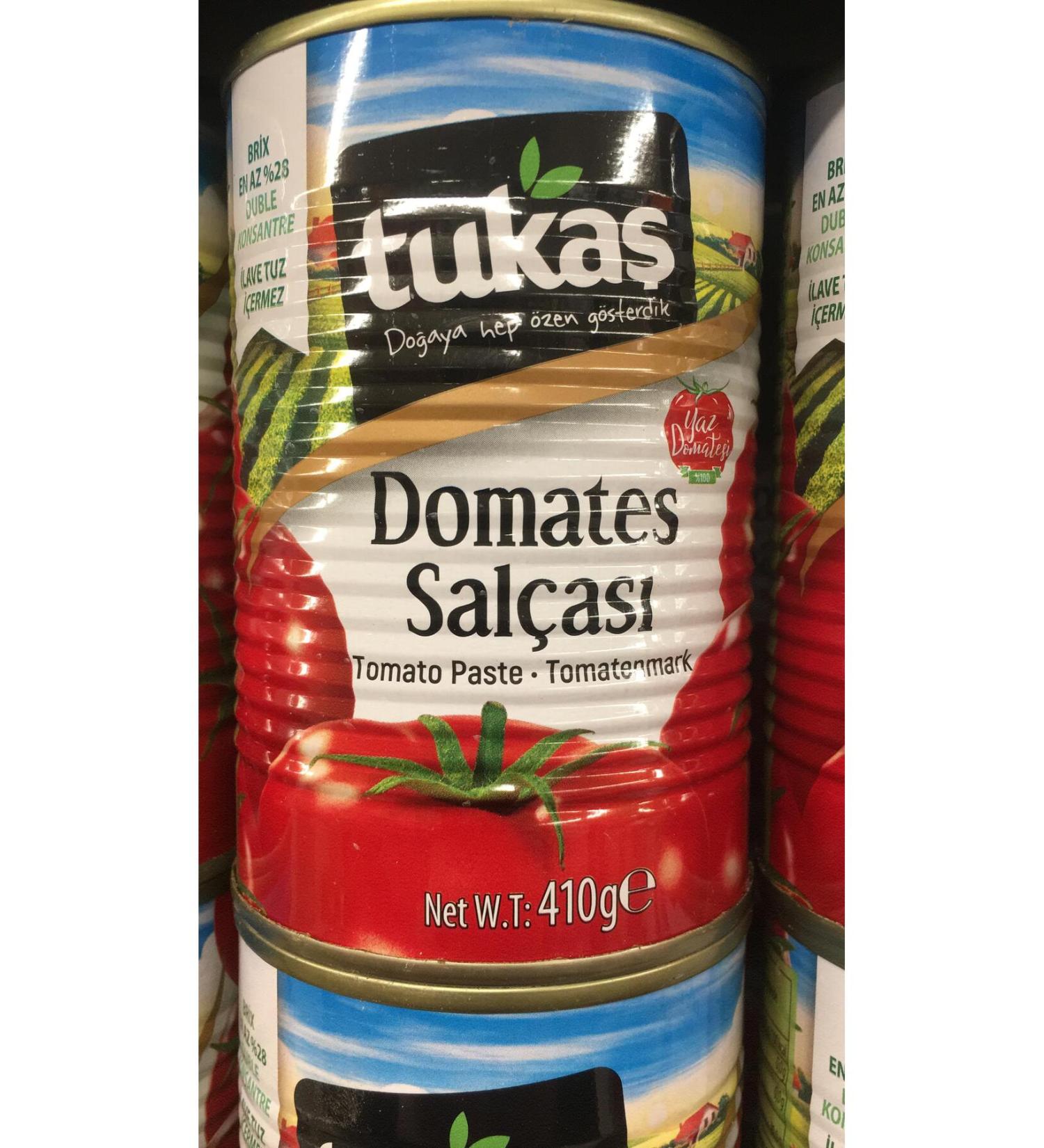 Tuka 24-PIECE BOX TUKA TOMATO PASTE NET-410 G