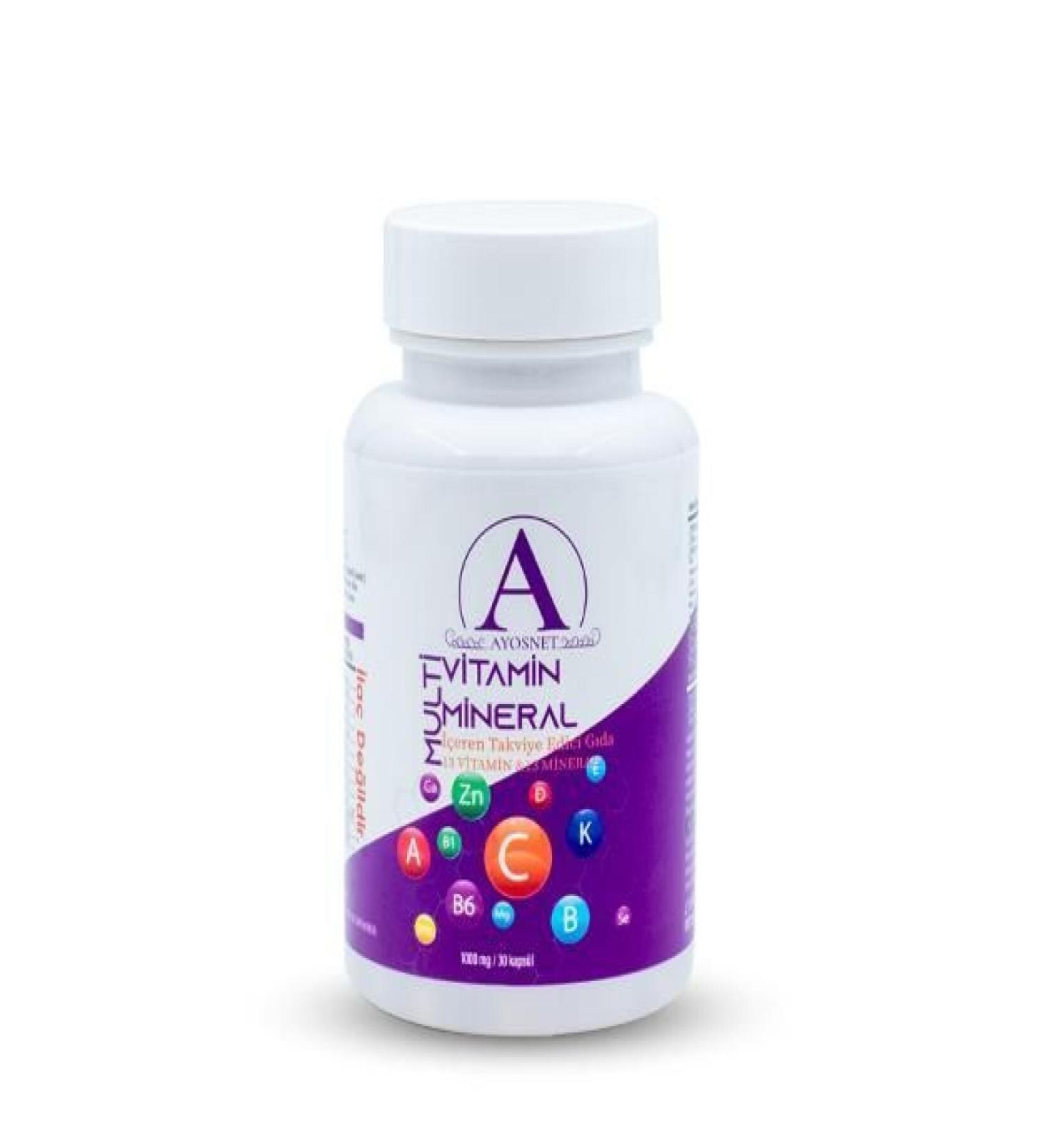 ayosnet Multivitamin & Multimineral Capsule