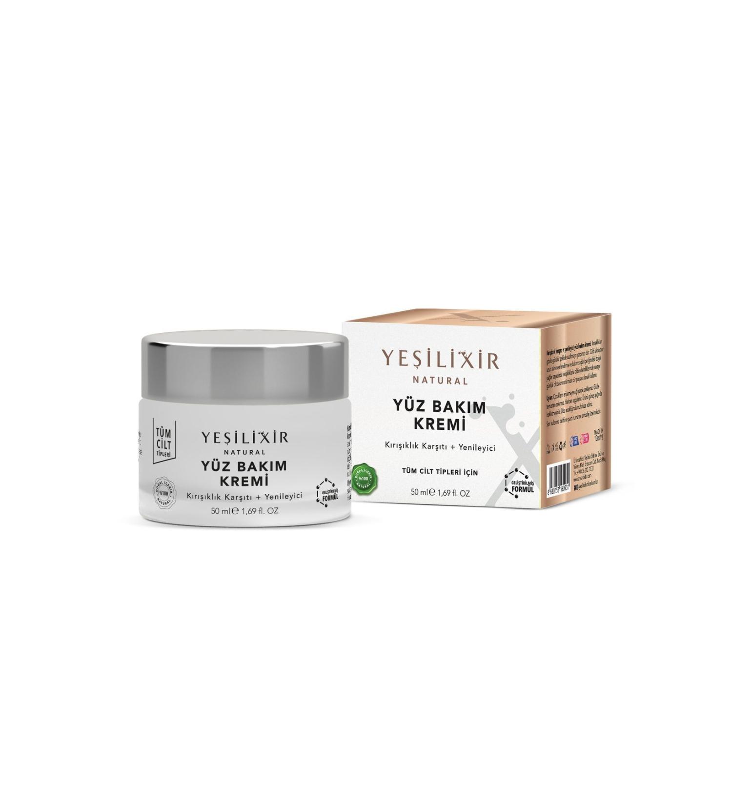 Ye ilxir Anti-wrinkle + regenerating face care cream 50 ml