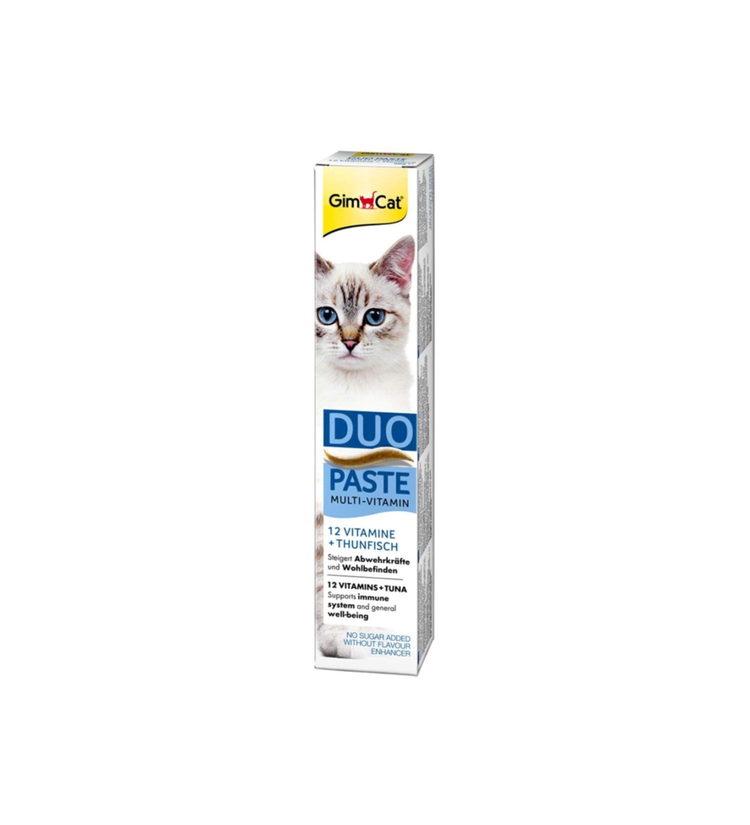 Gimcat Duo Paste Tuna Fish Multi Vitamin Cat Paste 50g