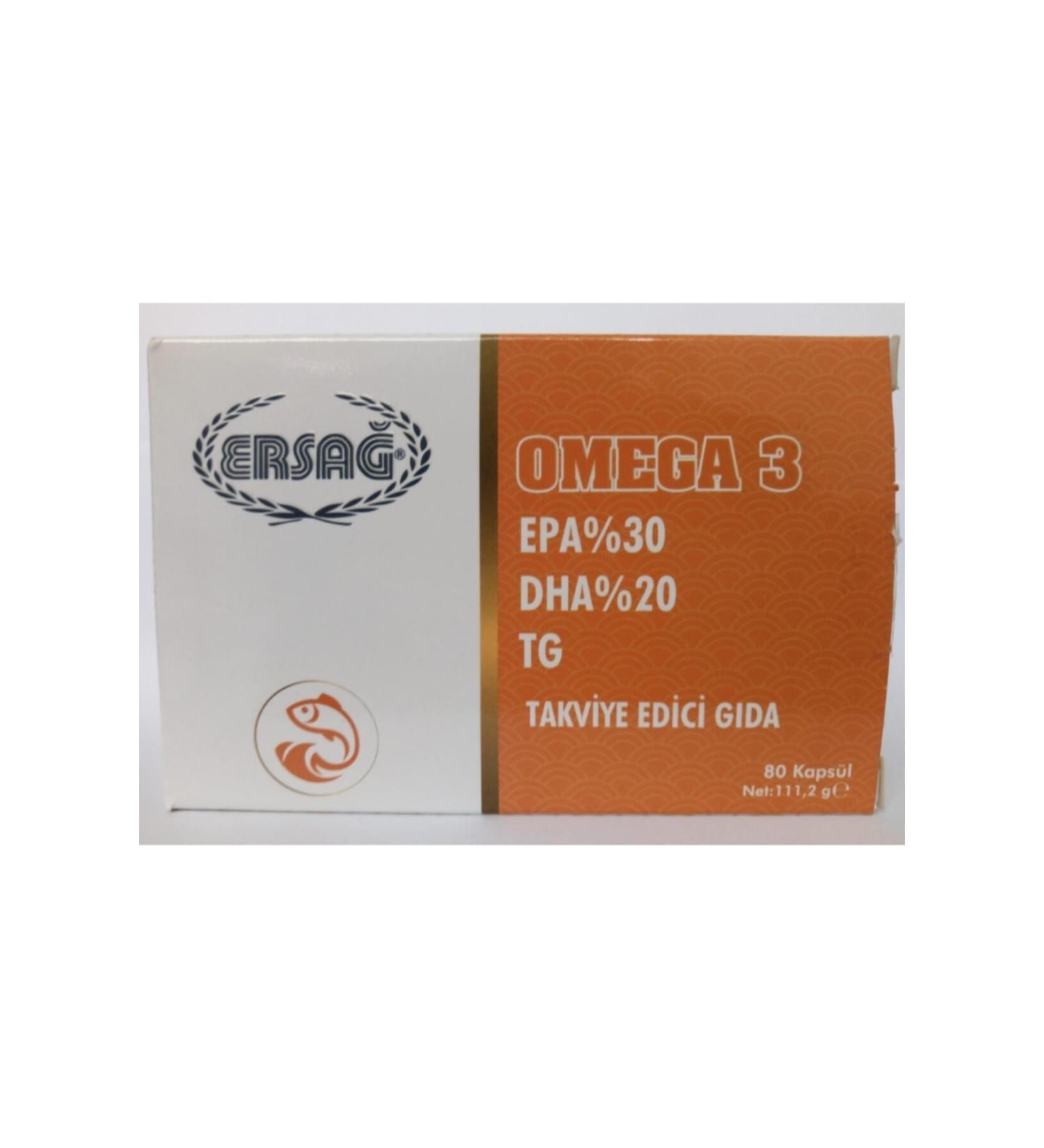 Ersa Omega 3 Food Supplement - Buy Online on GoSupps.com