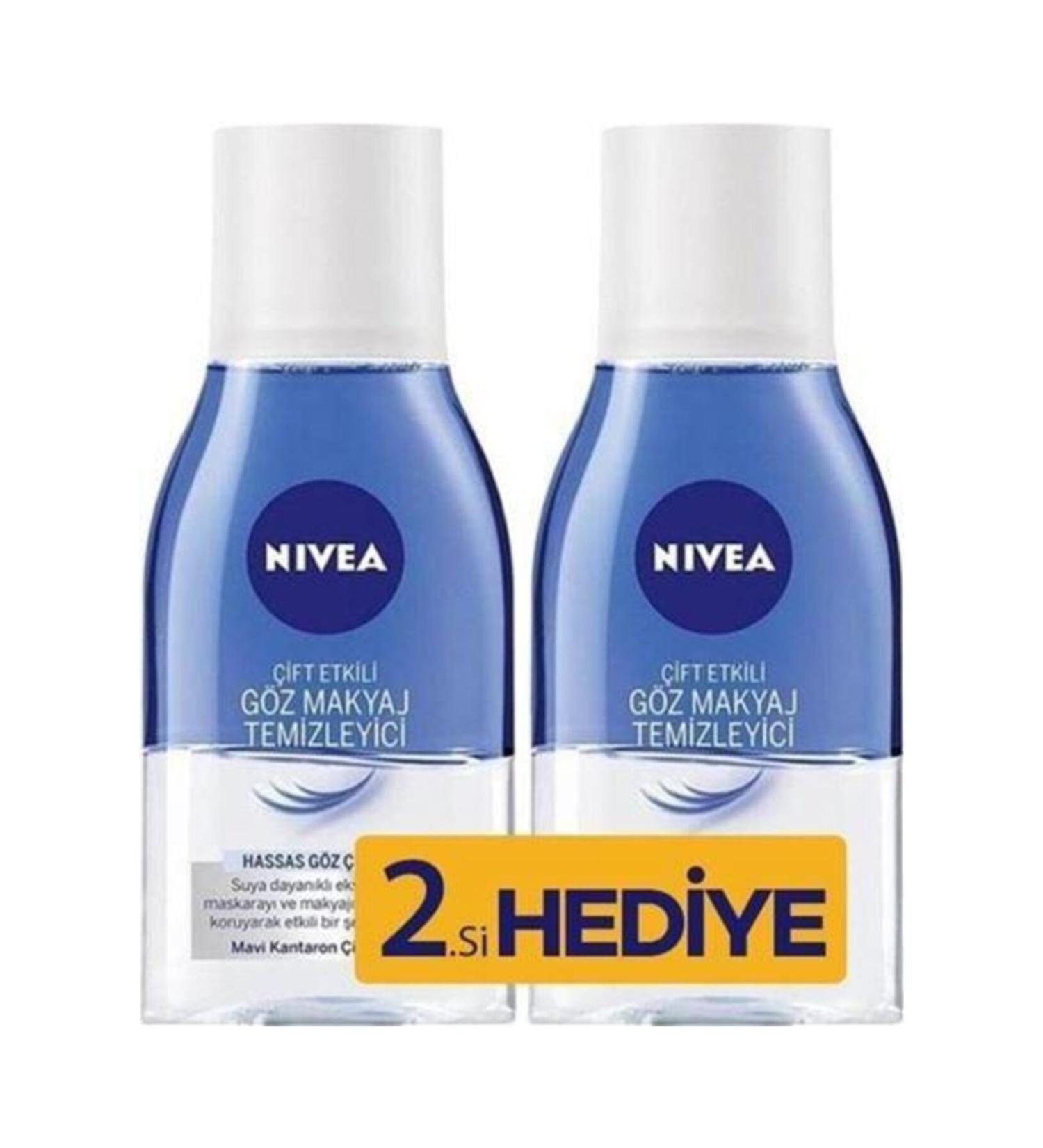 NIVEA Make Up Expert Sensitive Dual Phase 125 ml 2 Pack Eye Make Up Remover