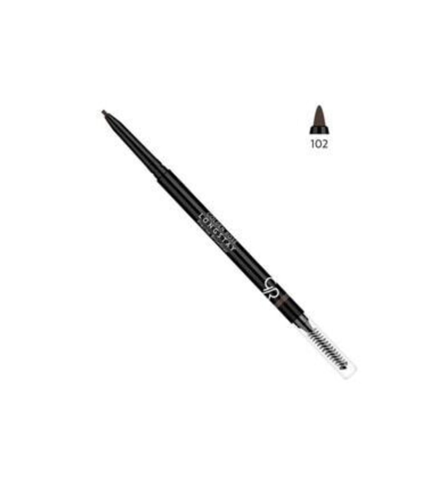 Golden Rose Long Lasting Eyebrow Pencil - Longstay Precise Browliner No: 102