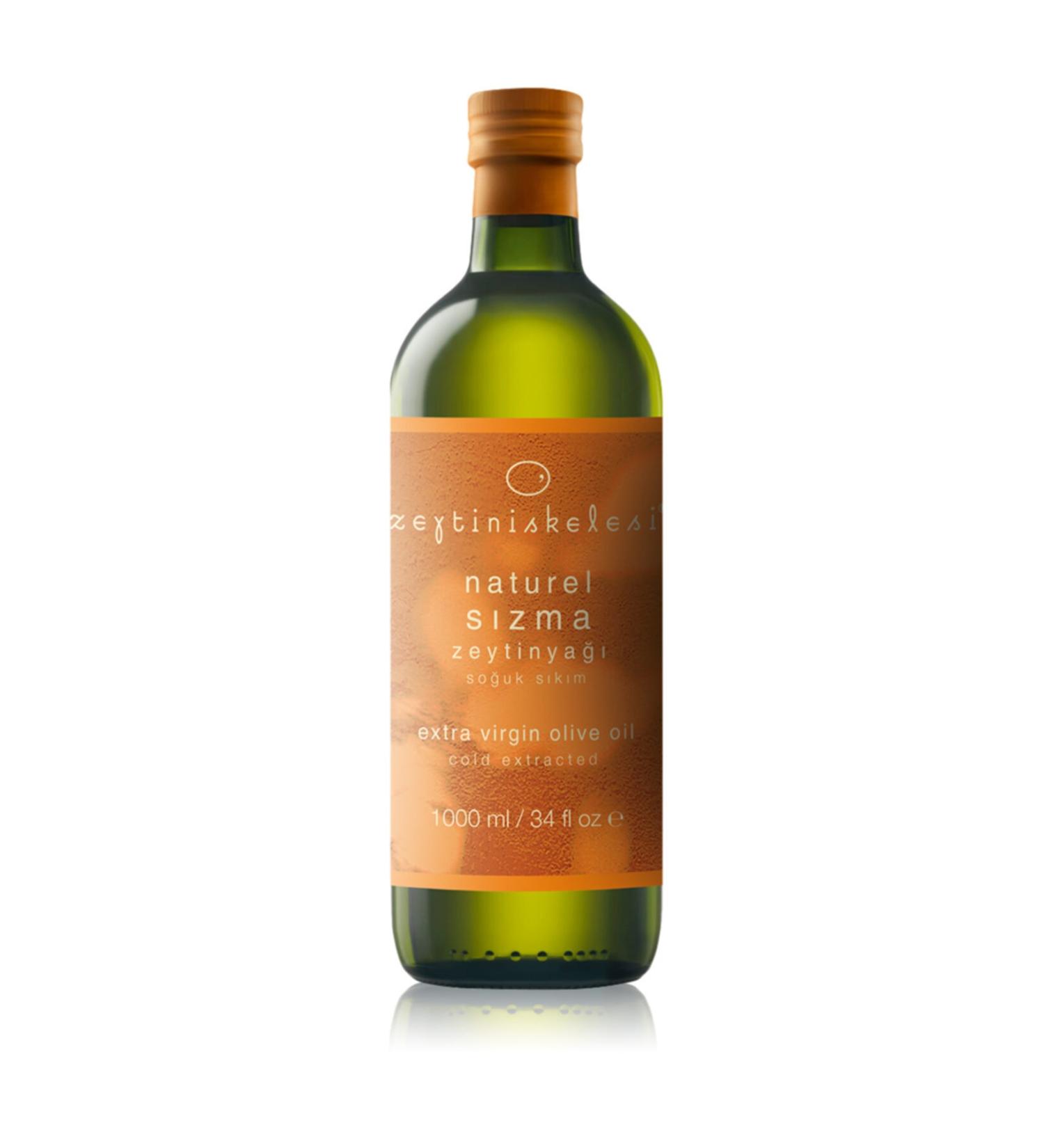 olive pier Olive Pier Natural Extra Virgin Olive Oil 1000ml Glass Bottle