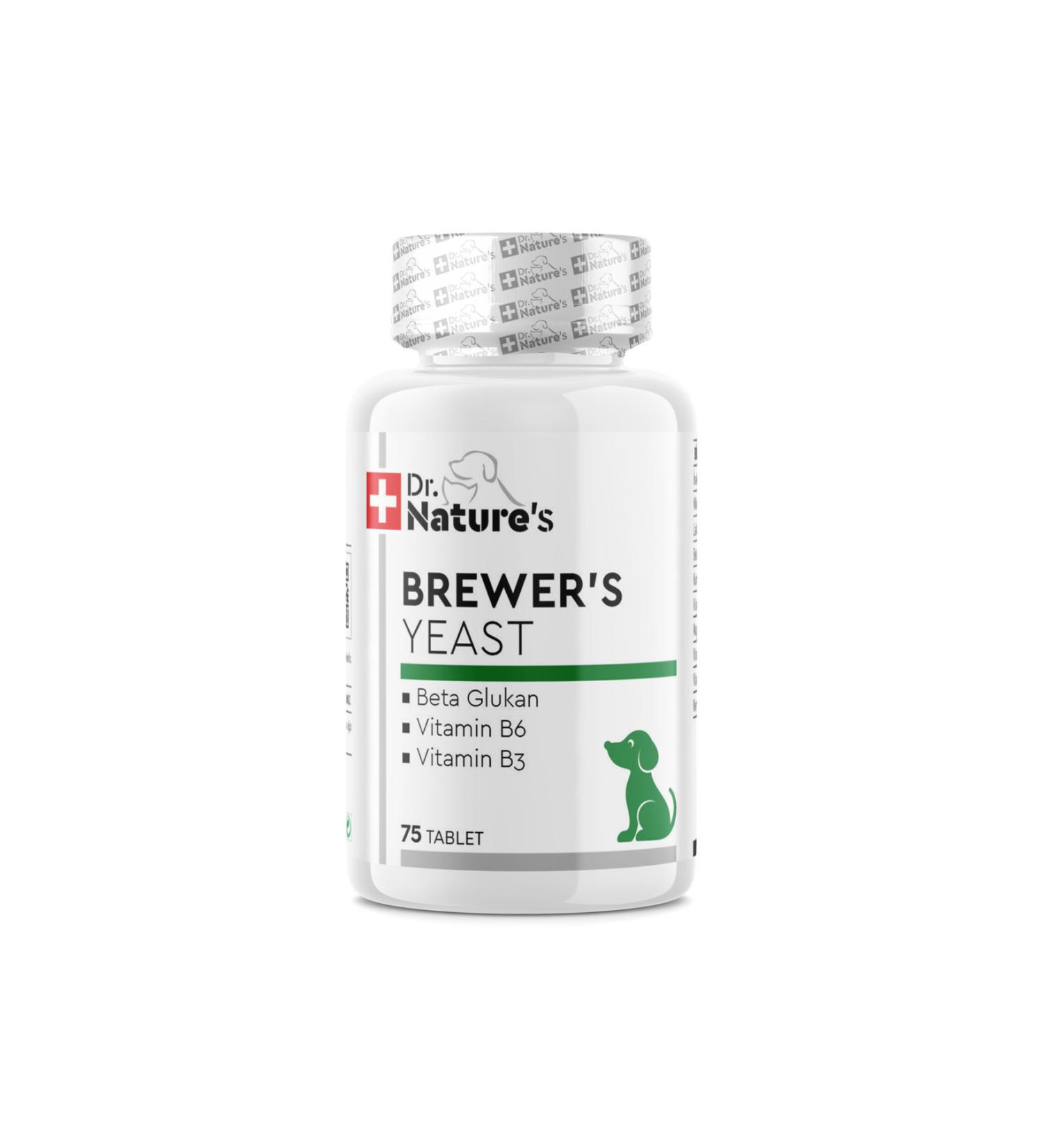 Dr. Nature's Brewers Yeast 75 Tablets (Anti-hair Loss Premix)