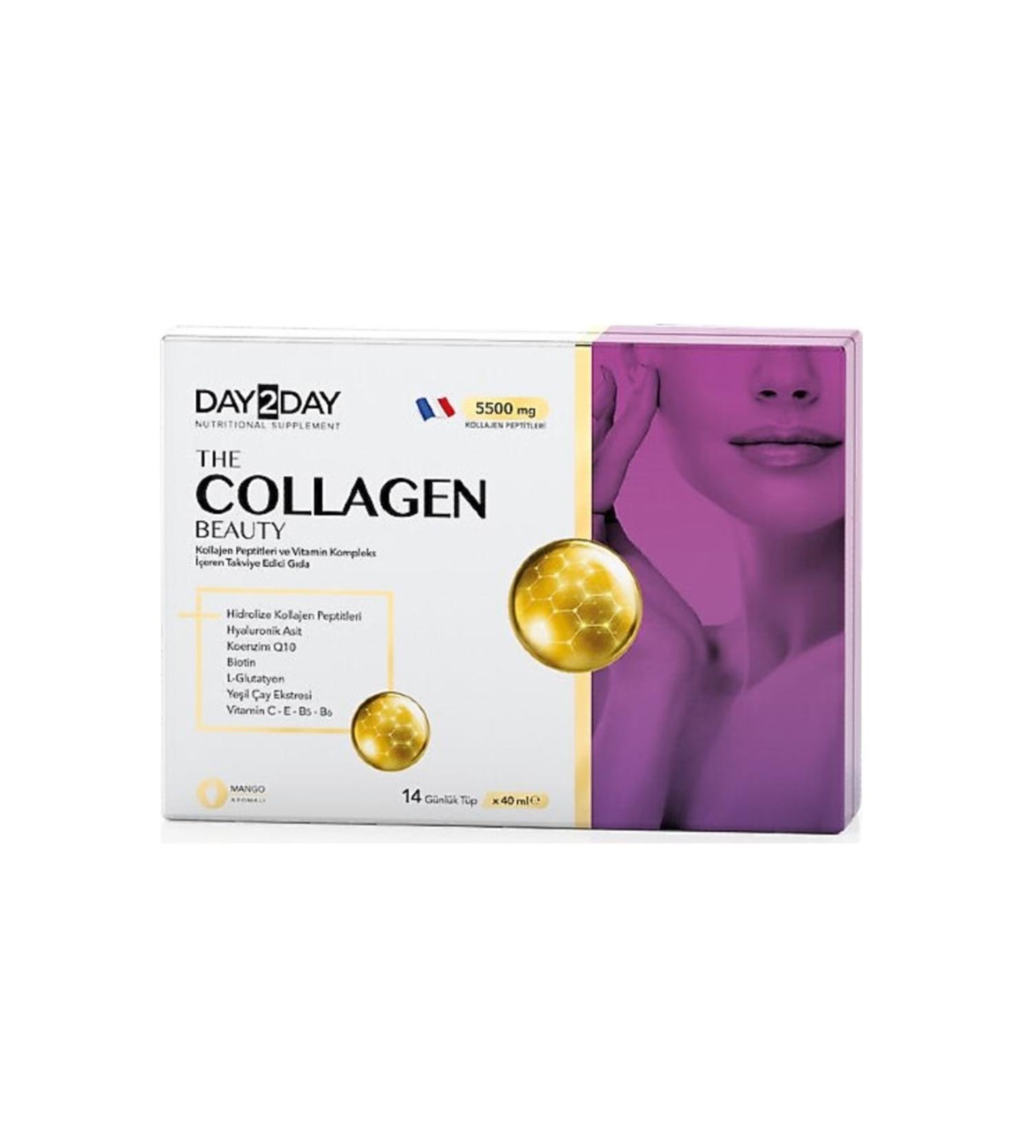 DAY2DAY The Collagen Beauty Collagen Peptides 14 Day Tube