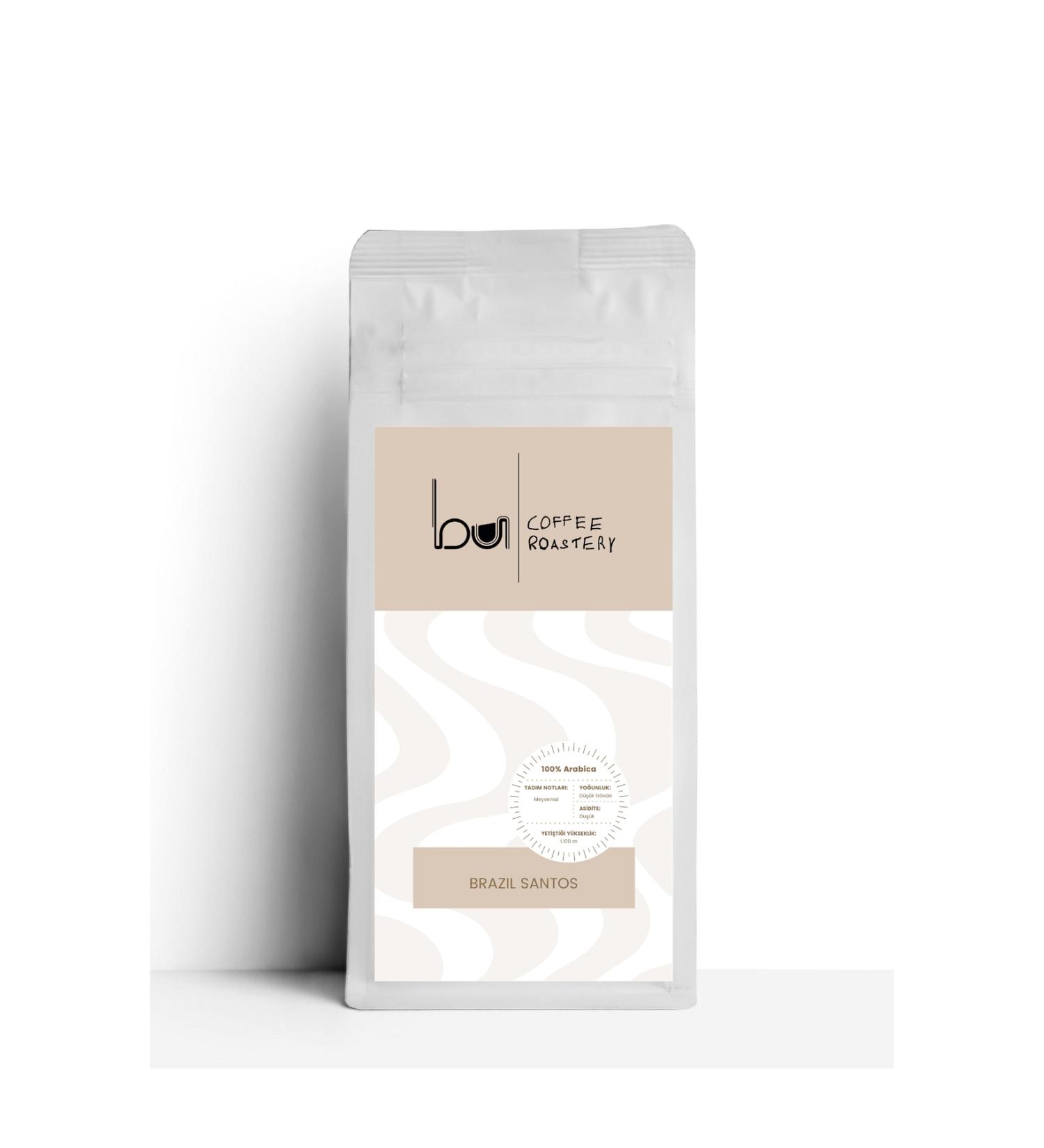 BU COFFEE ROASTERY Brazil Santos Local Coffee 250 gr (Bean)