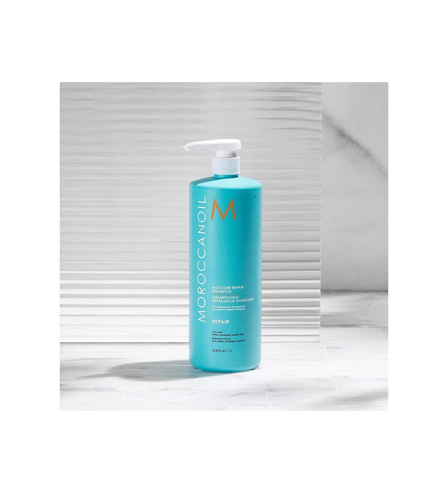 Moroccanoil Moisture Repair Shampoo+Strengthening Shampoo for Chemically Damaged Hair 1000 ML CYT97946