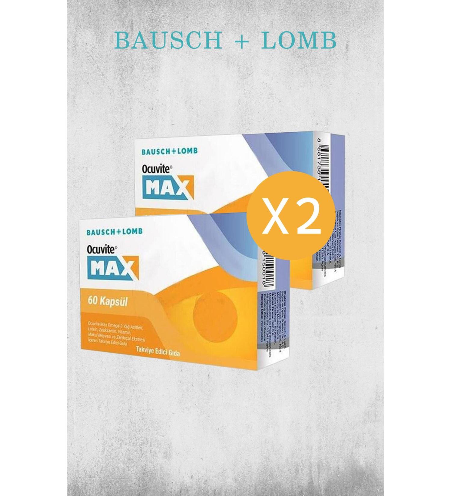 Ocuvite Max 60 Capsules 2 Pieces