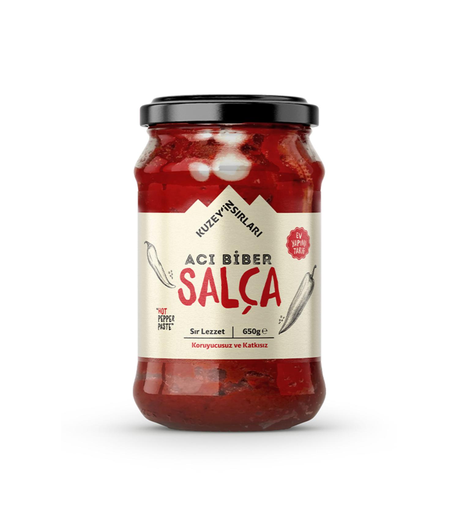 SECRETS OF THE NORTH Hot Pepper Paste - Homemade (650 GR)