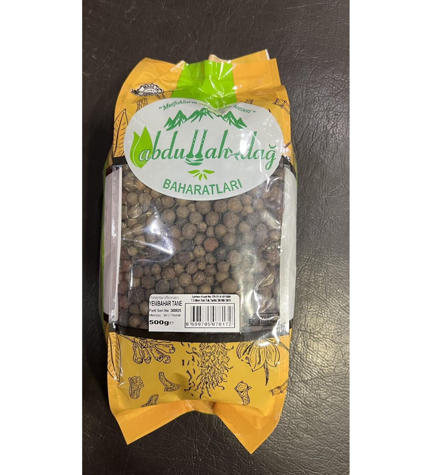 Hac o lu Spice Hatay Local Allspice Grain 500 gr