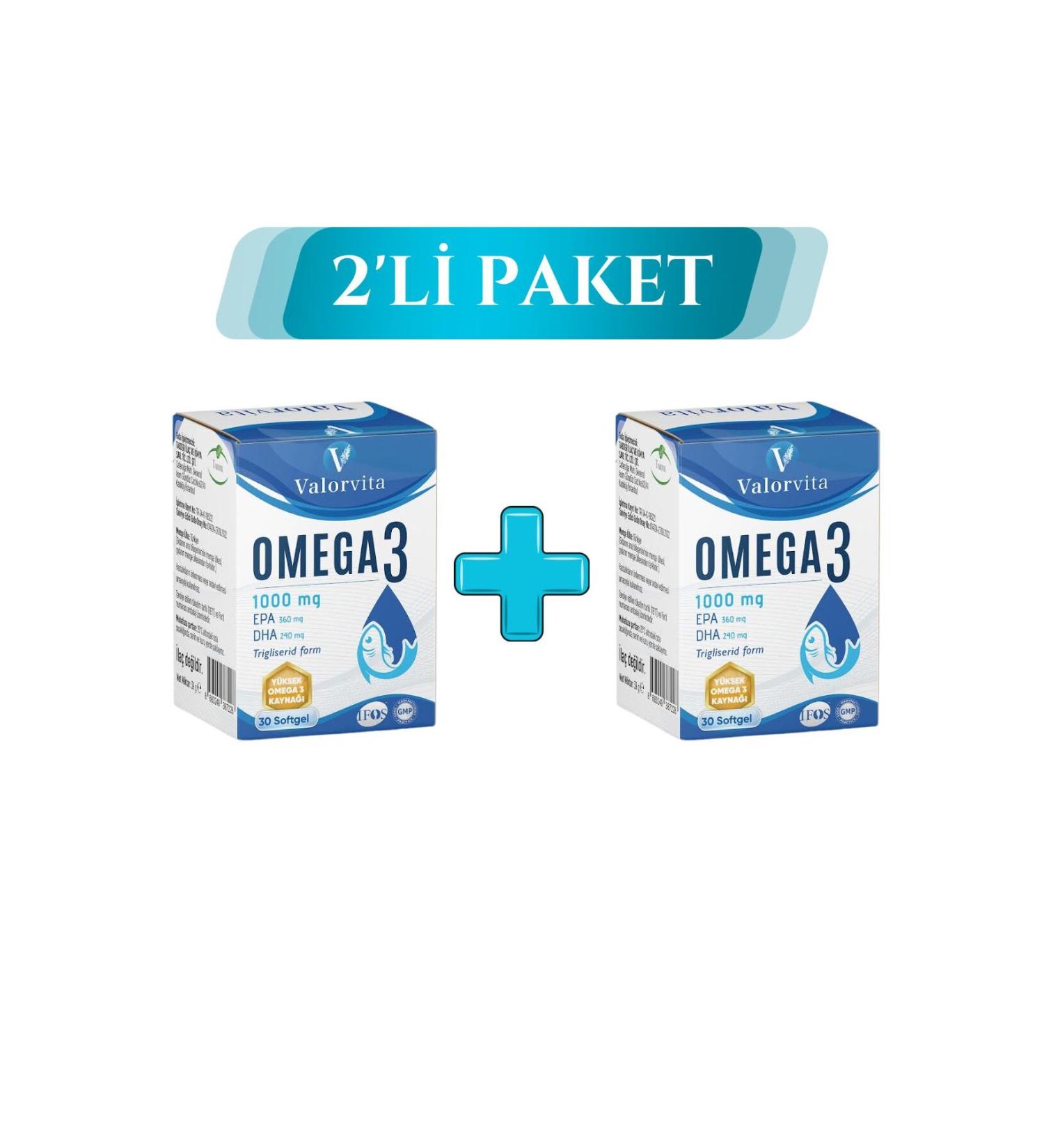 Tabder Pharmaceuticals and Chemicals San Tabder Valorvita Omega 3 2