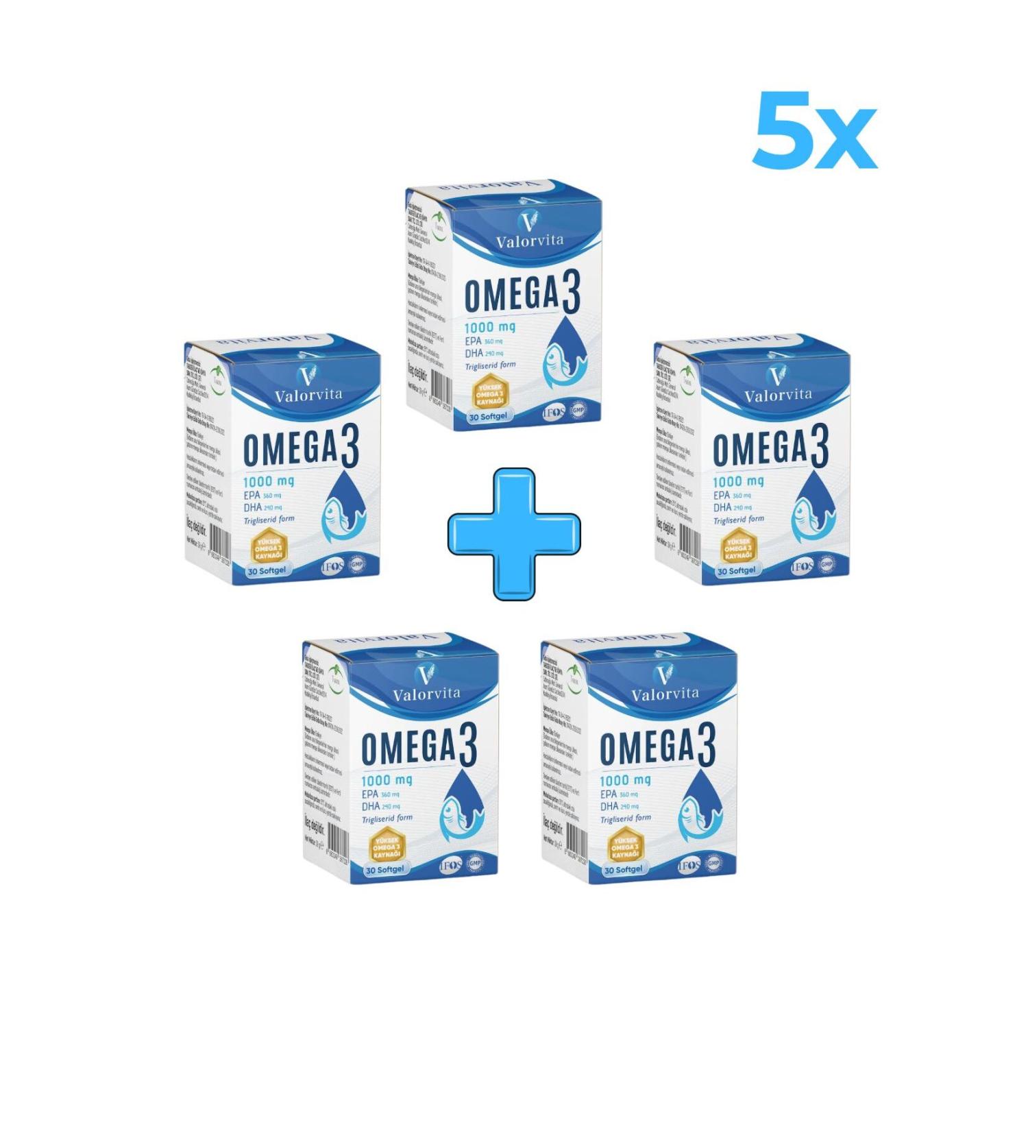 Tabder Pharmaceuticals and Chemicals San Tabder Valorvita Omega 3 5